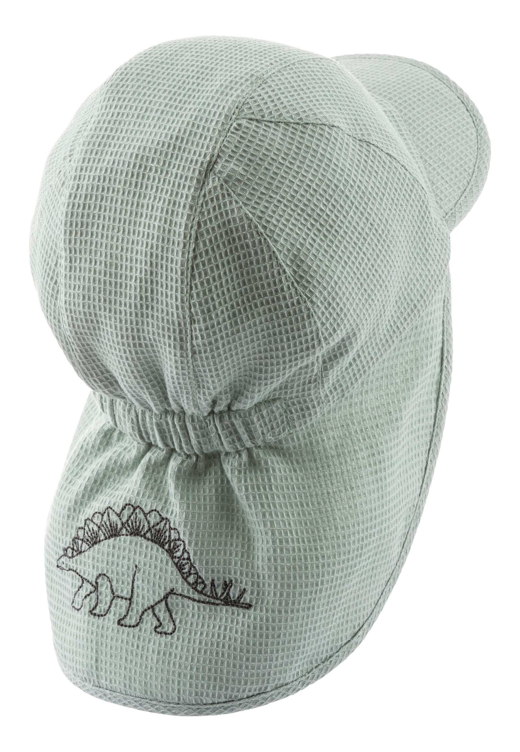 Sterntaler® Beanie Schirmmütze mit Nackenschutz Dino günstig online kaufen
