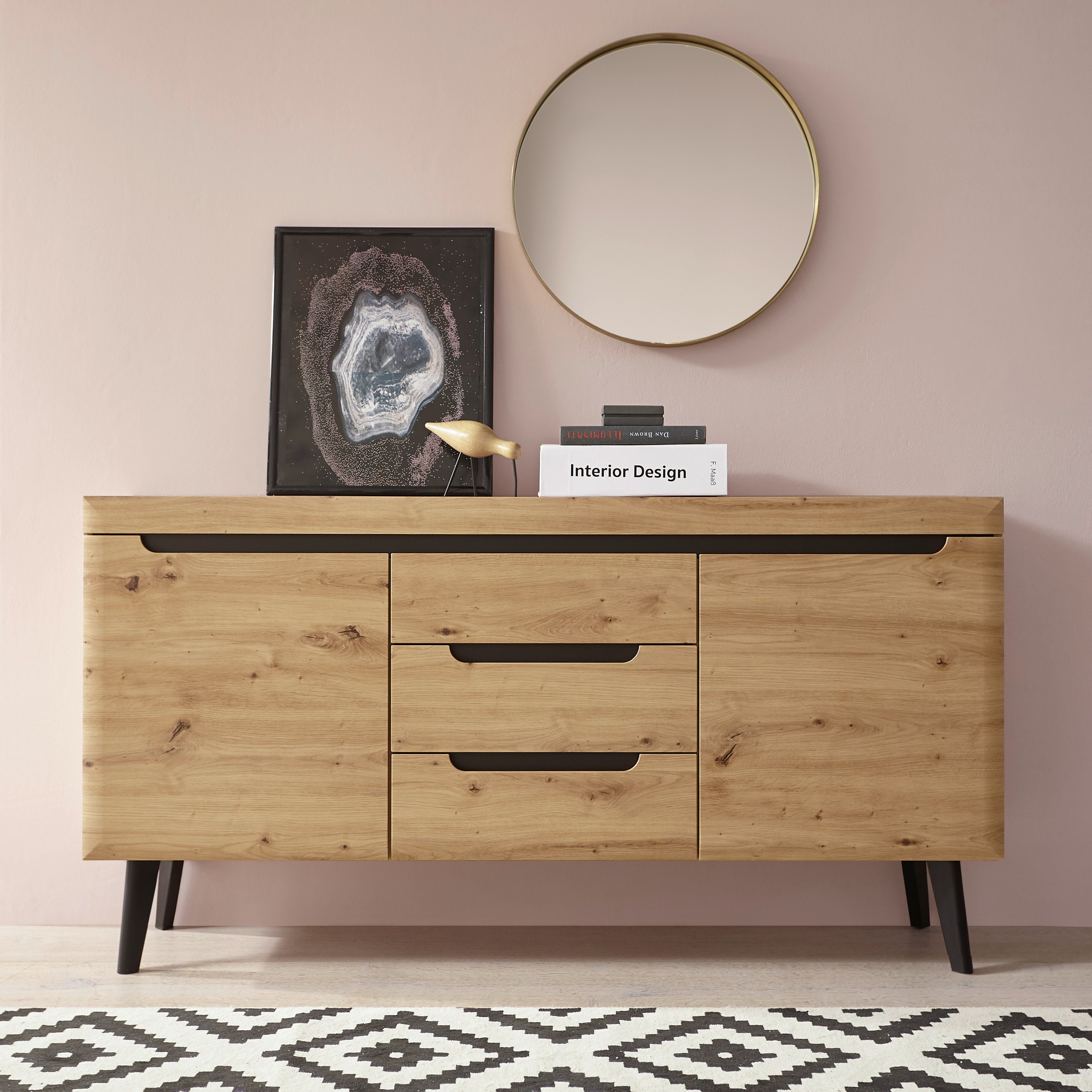 INOSIGN Sideboard Torge, Anrichte, Kommode, Schubladenschrank (1 St), abges günstig online kaufen