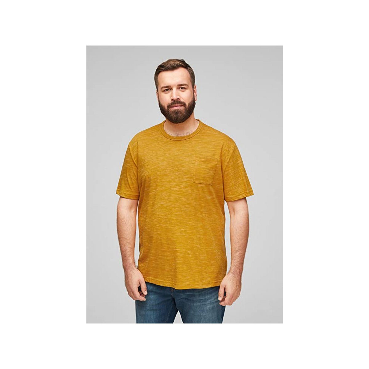 s.Oliver T-Shirt gelb (1-tlg)
