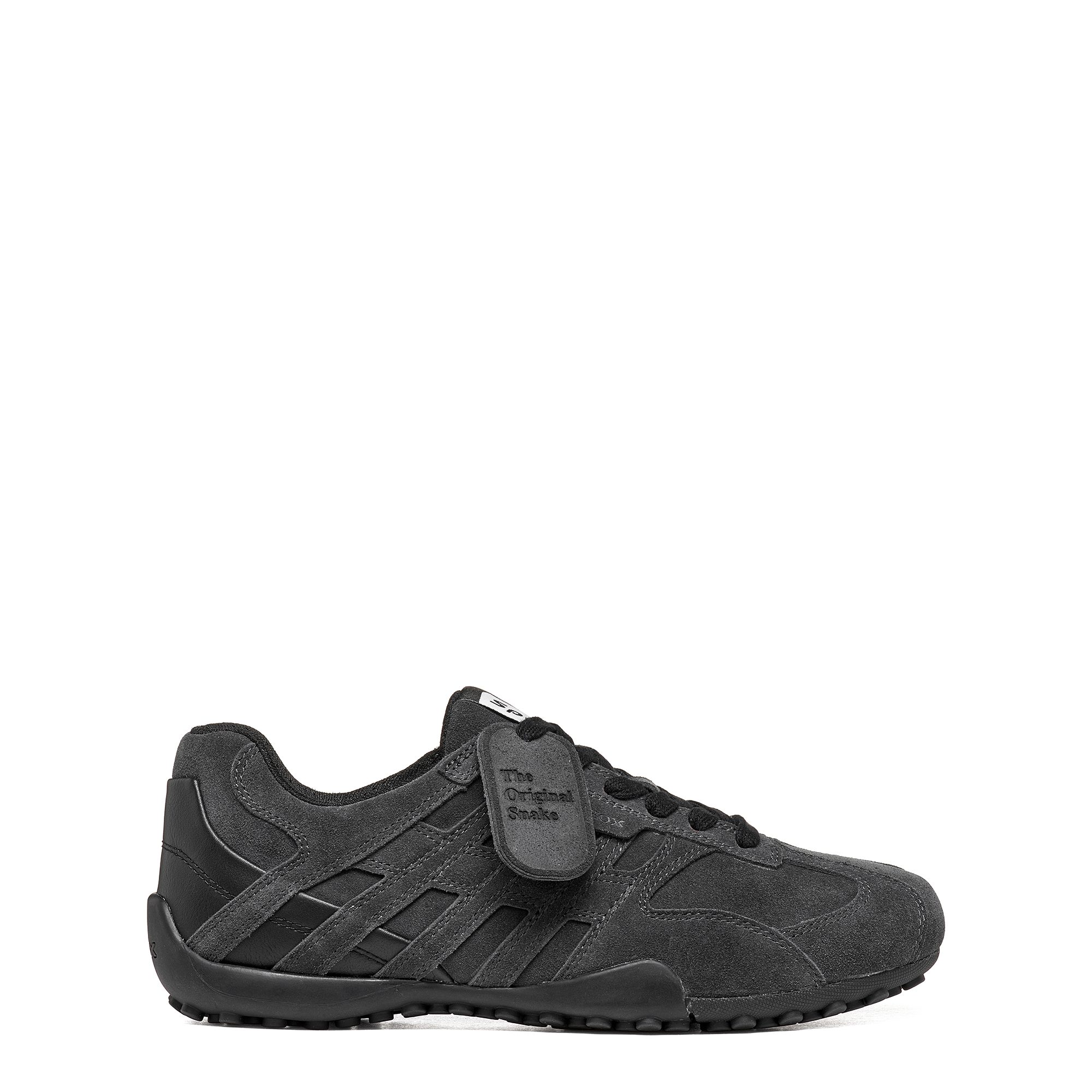 Geox GEOX SNAKE, Sneaker, Grau, dunkel, Damen Sneaker