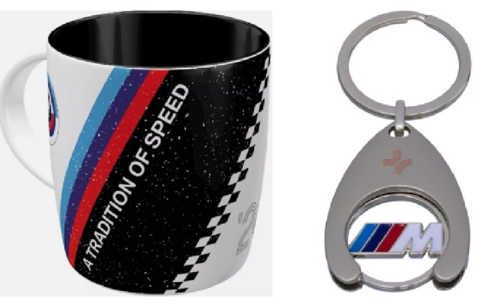 BMW Tasse BMW Becher Kaffeetasse Motorsport M Performance Tasse Einkaufschip, 1-tlg.