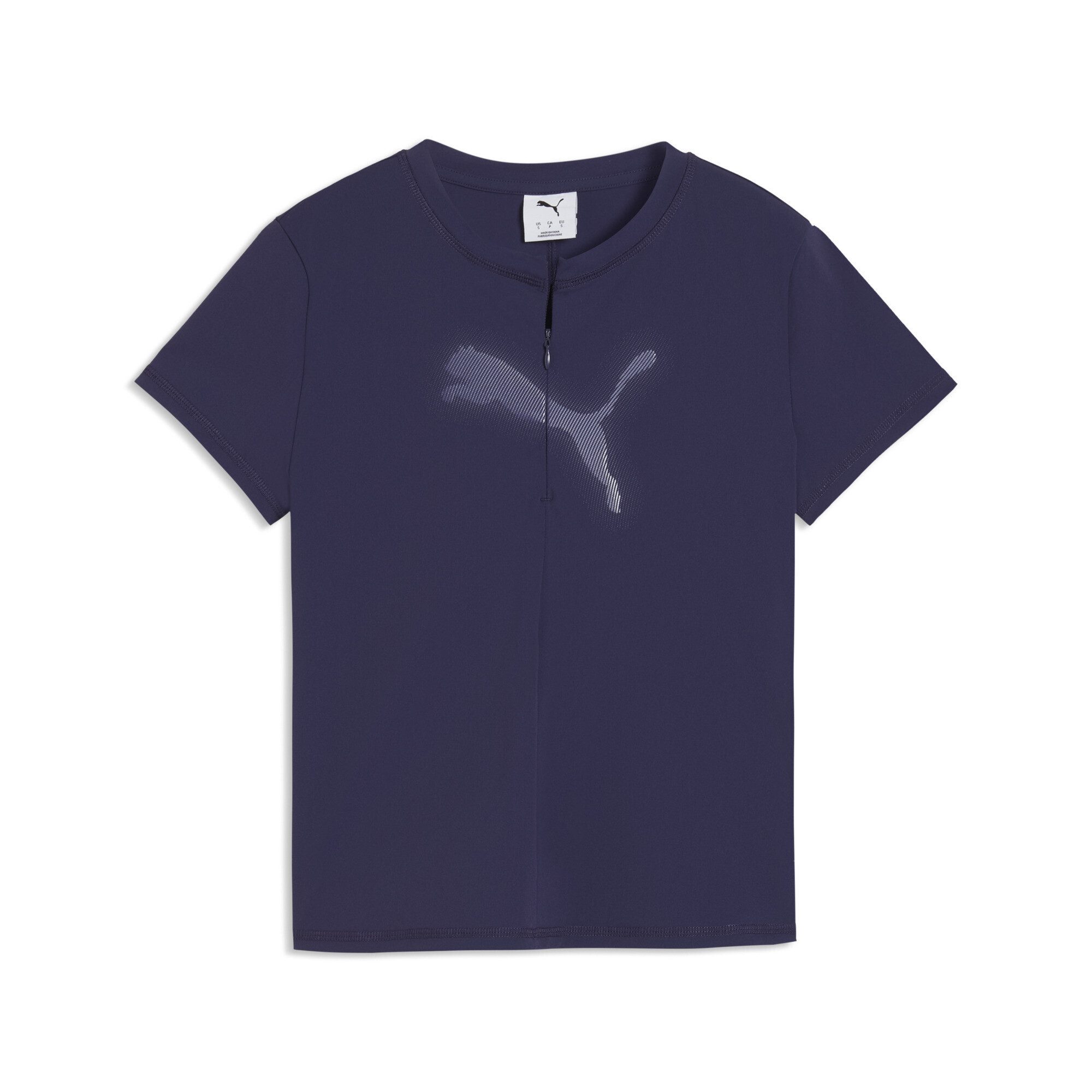 PUMA T-Shirt Dare To Half Zip Graphic T-Shirt Damen