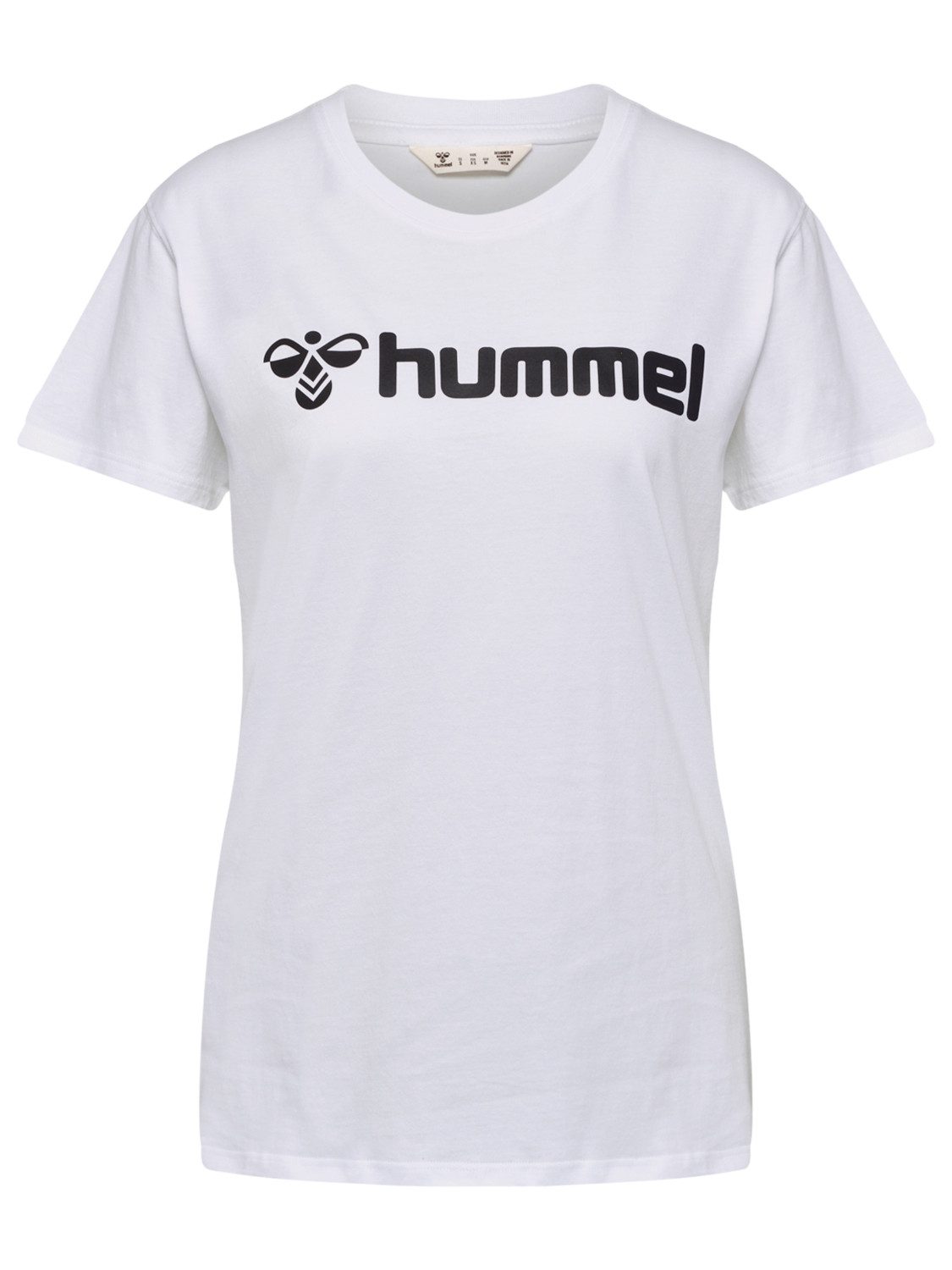 hummel T-Shirt Regular Fit Stretch Rundhalsausschnitt Logo hmlGO 2.0 LOGO T-SHIRT S/S WOMAN