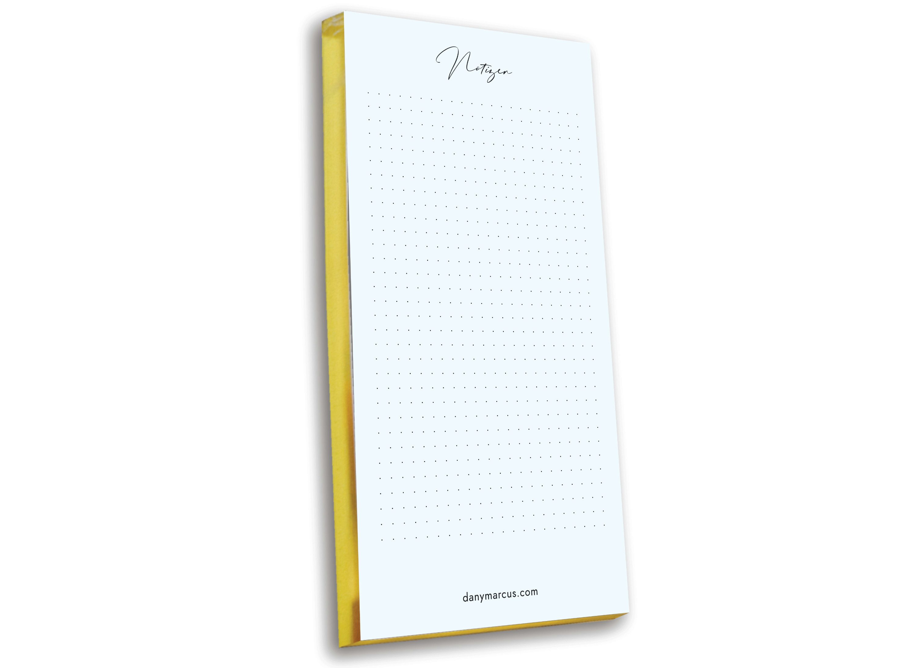 Dany Marcus Notizblock Notizblock mit Goldschnitt, Goldschnitt