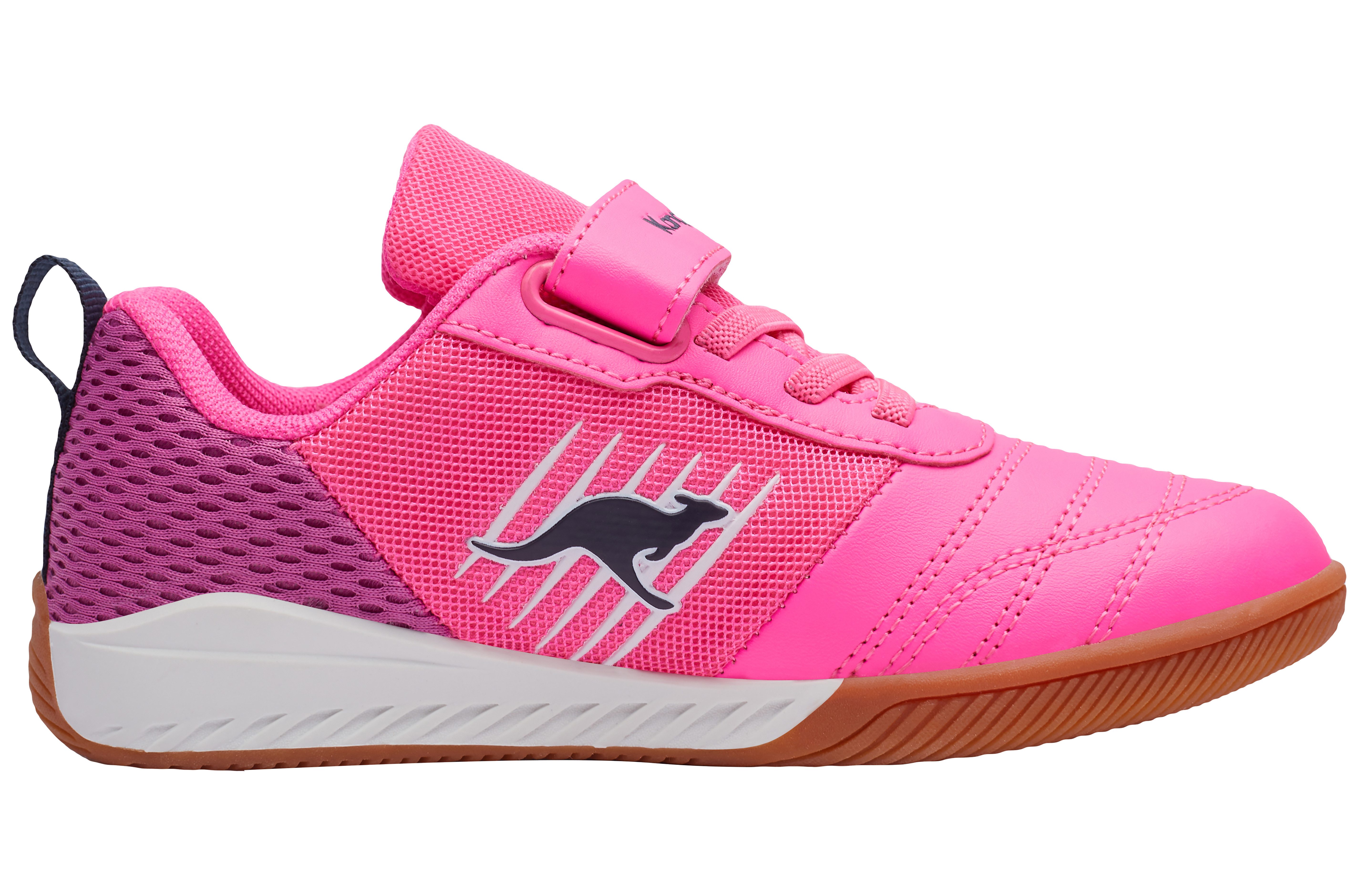 KangaROOS K5-SUPER COURT EV Hallenschuh Indoor Sportschuhe für Kinder und Jugendliche, mit Klettverschluss