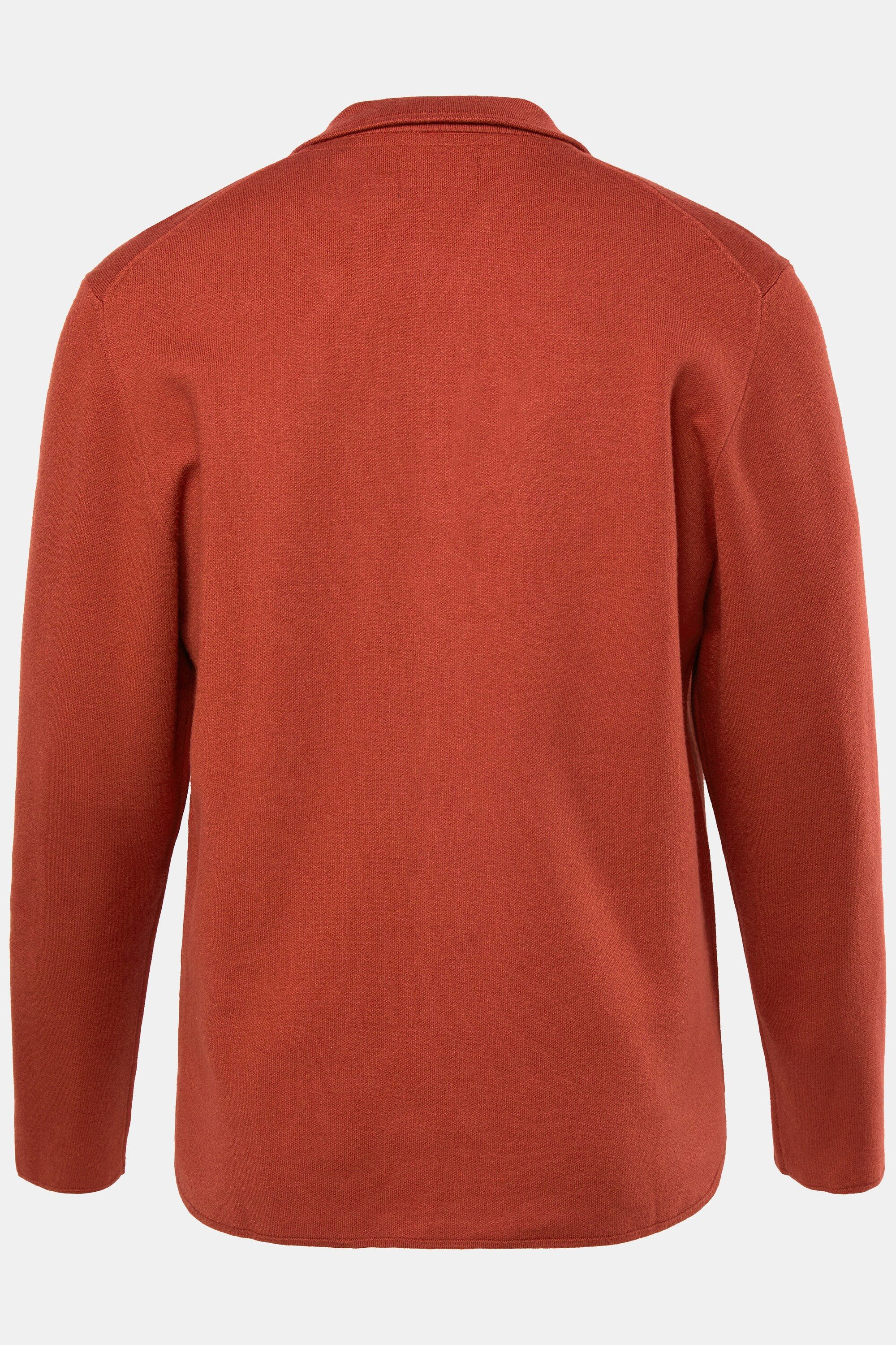 JP1880 Poloshirt Strick-Overshirt FLEXNAMIC® 2 Brusttaschen