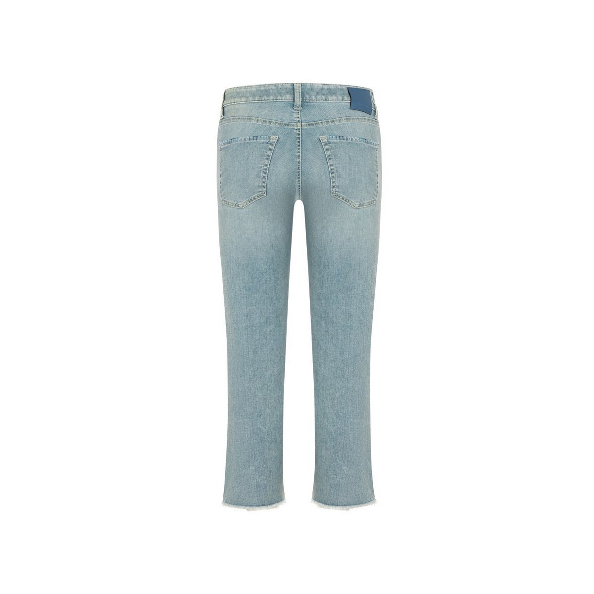 Cambio (1-tlg) 5-Pocket-Jeans blau uni