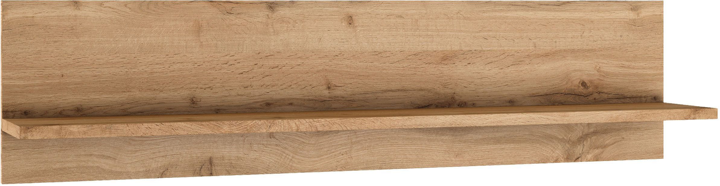 KOCHSTATION Ablageregal KS-Virginia,neu in verbesserter Ausführung, Maße (B/H/T): ca. 100/24/18 cm, Regal für Deko und Gewürze
