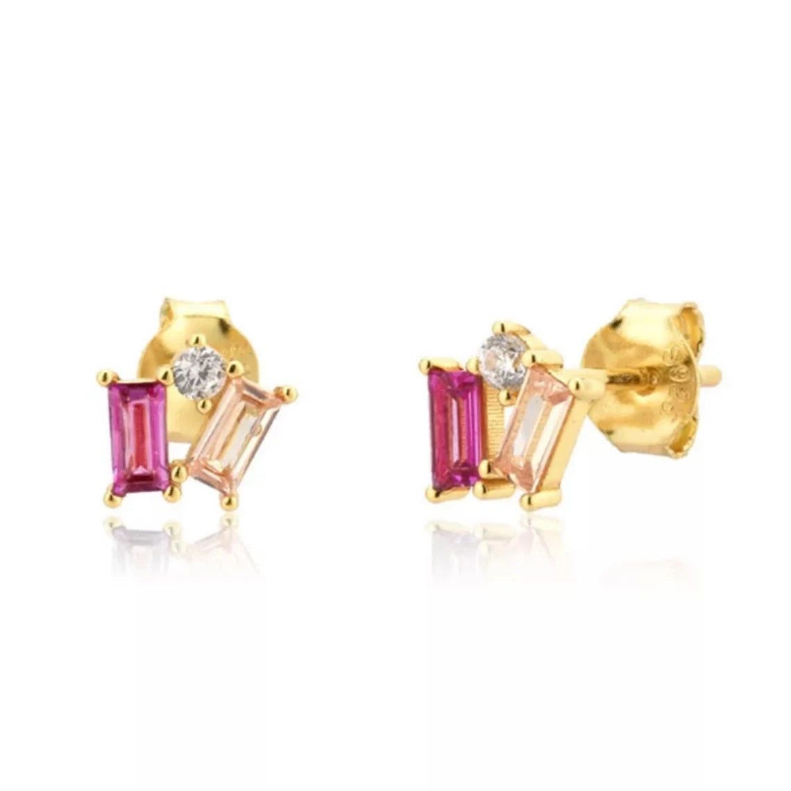 Cala Rose Paar Ohrstecker COLOR BLOCK