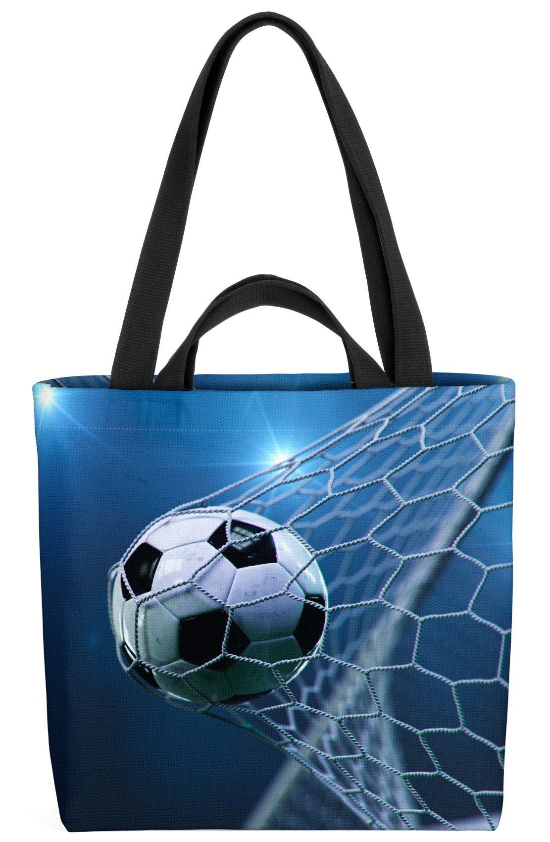 VOID Henkeltasche (1-tlg), Fussball EM WM Tor Spiel Fussball Tornetz Ball Ballspiel Europameiste