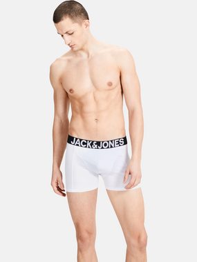 Jack & Jones Boxershorts Solid (5-St., 5er Pack) gute Passform durch elastische Baumwollqualität