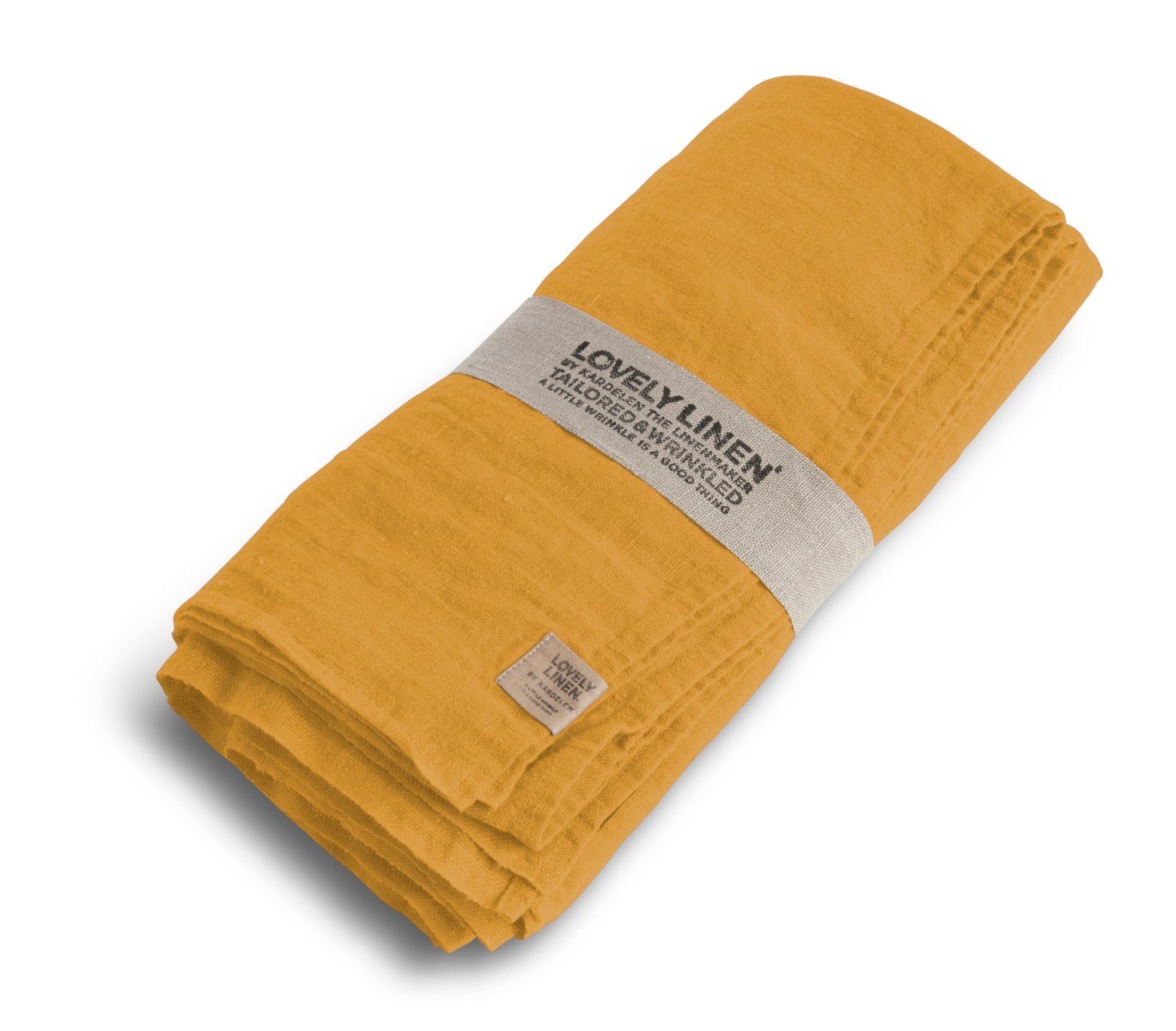 Lovely Linen Tischdecke Lovely Tischdecke Leinen honey 145 x 250 cm, LOVELY 145X250 HONEY L37,5xB20XH7CM