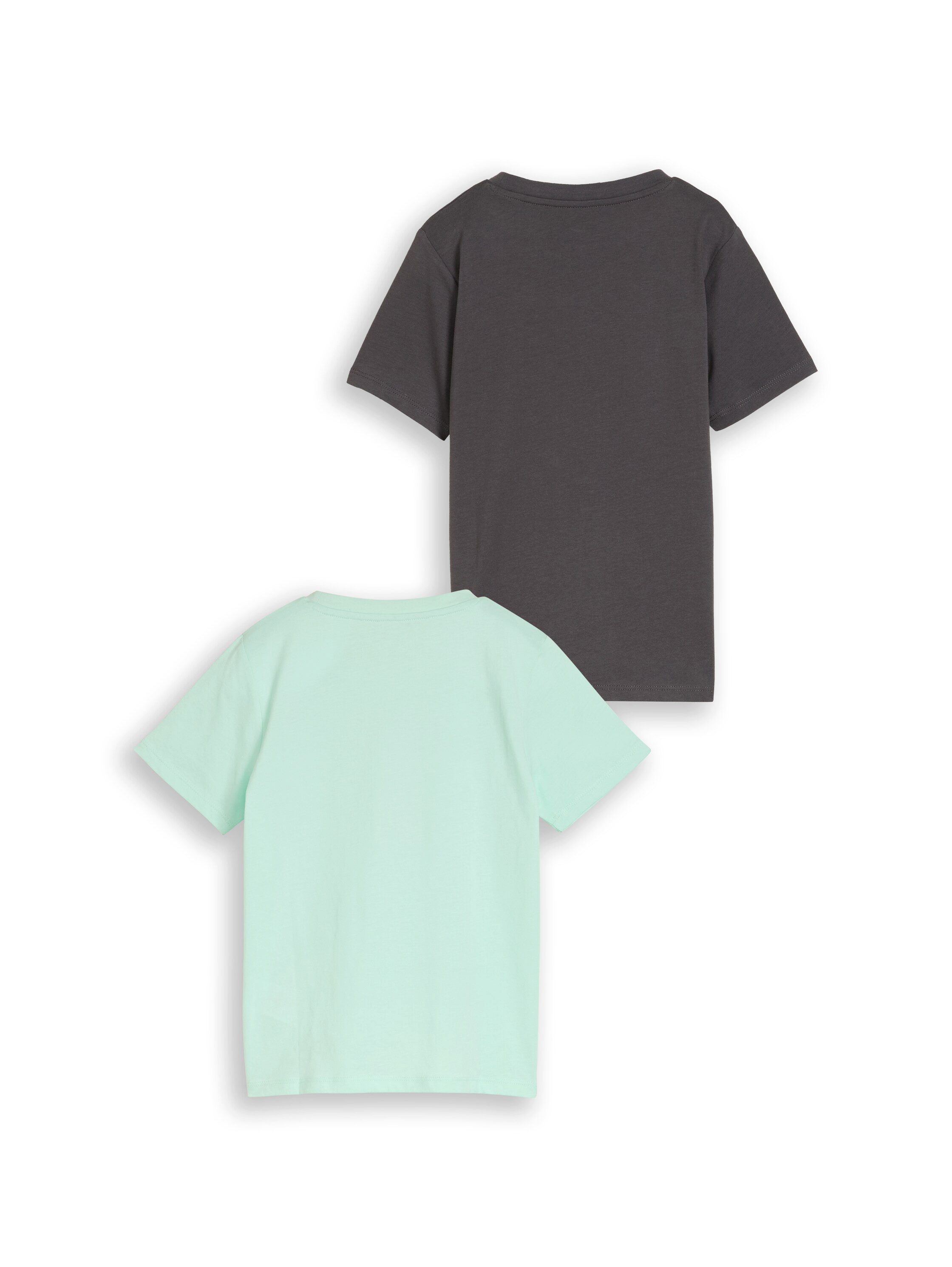 TOM TAILOR Kurzarmshirt (2-tlg) 2er Pack mit Frontprint, for Boys