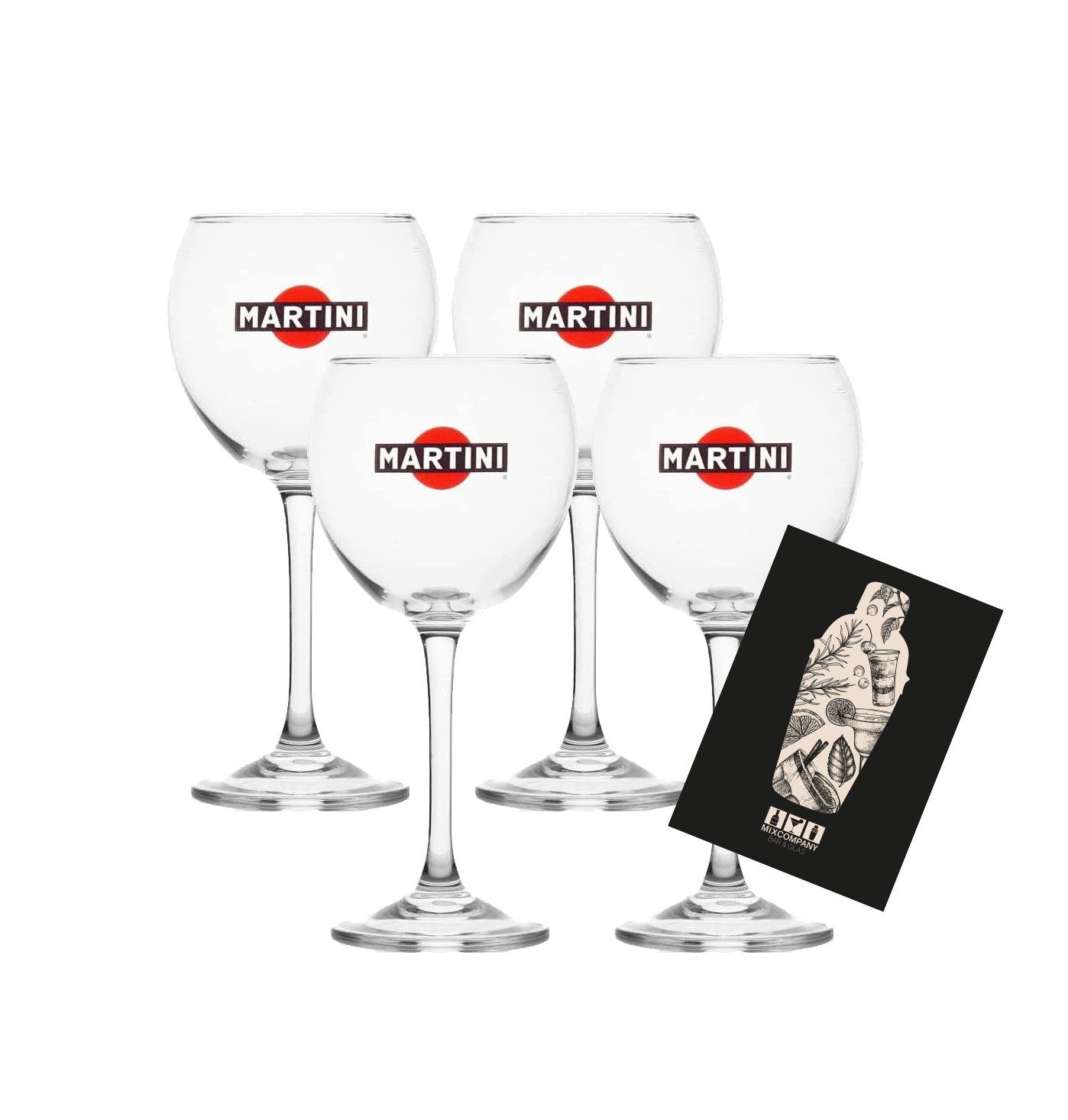 Ballon Стекло-Set Martini Royale Ballon / Cocktail Glas Set - 4x Ballon / Cocktail Glä