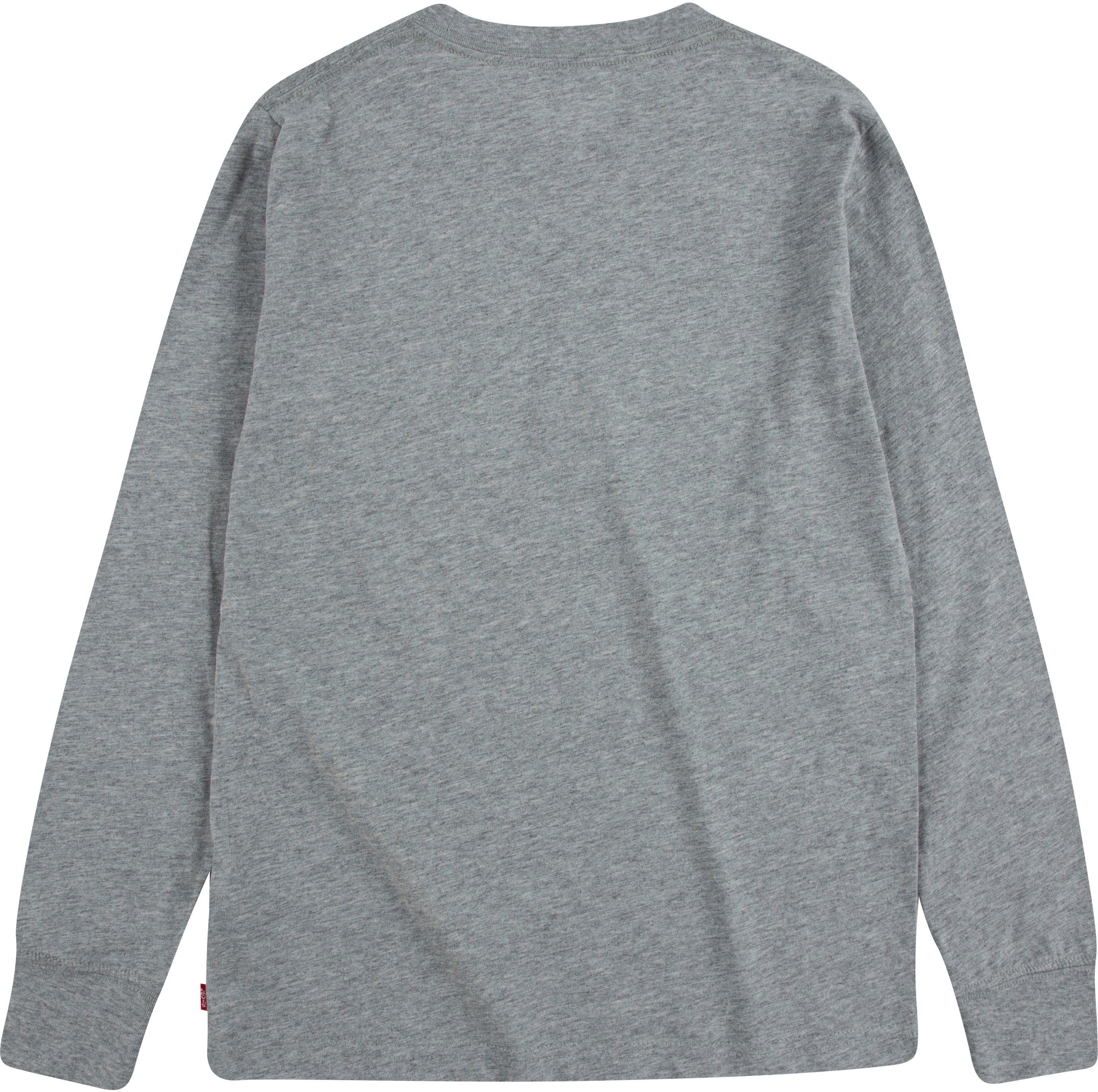 Levi's® Kids Langarmshirt BATWING TEE HEATHER UNISEX GREY