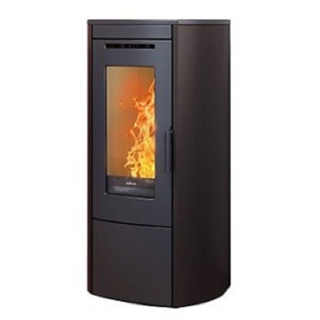 Nordic Fire Pelletofen Nordic Fire Pelletofen Ilvar 7, 7,00 kW, besonders leiser und wartungsarmer Pelletofen bronze