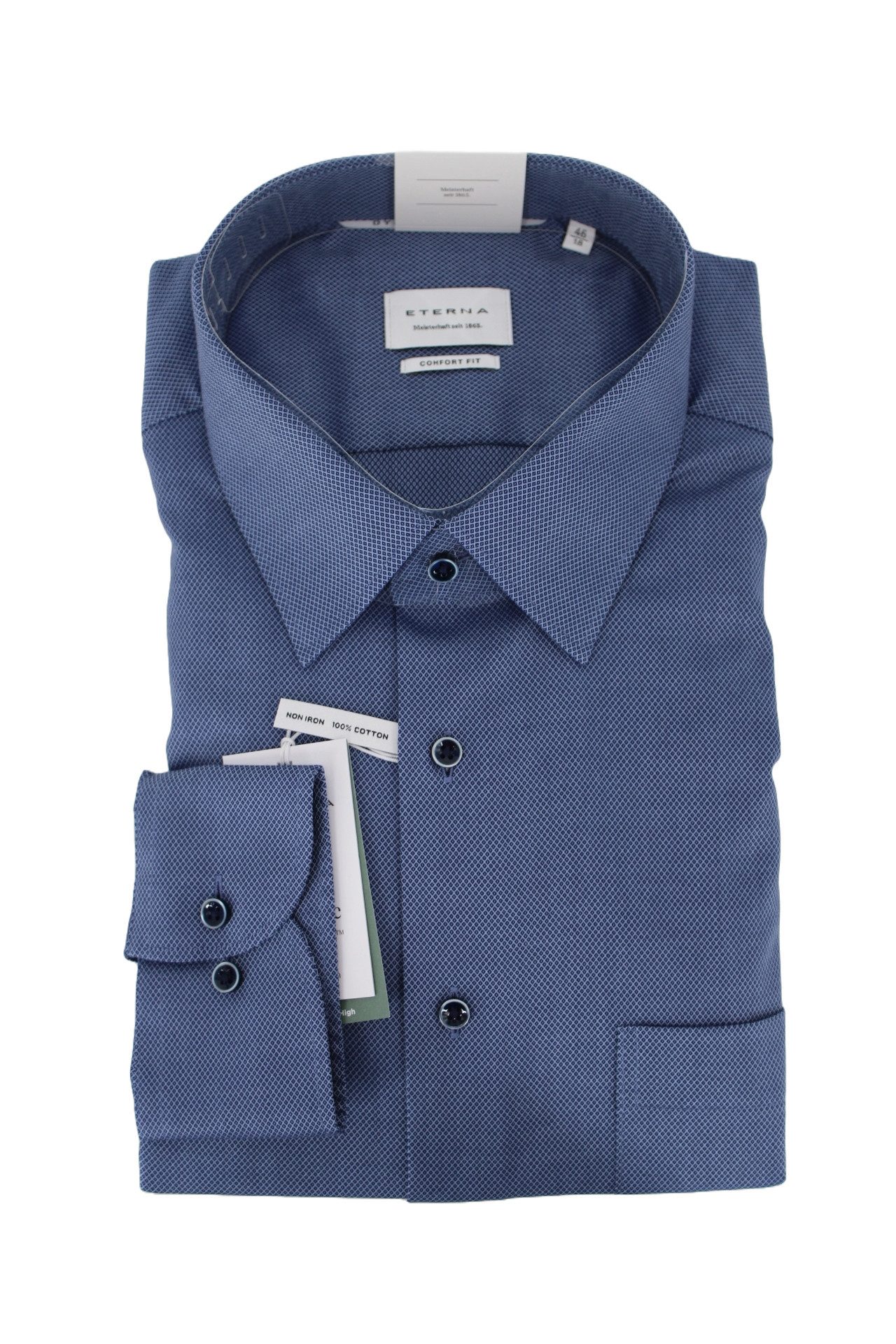 Eterna Businesshemd Hemd 2132 E181 dunkelblau günstig online kaufen