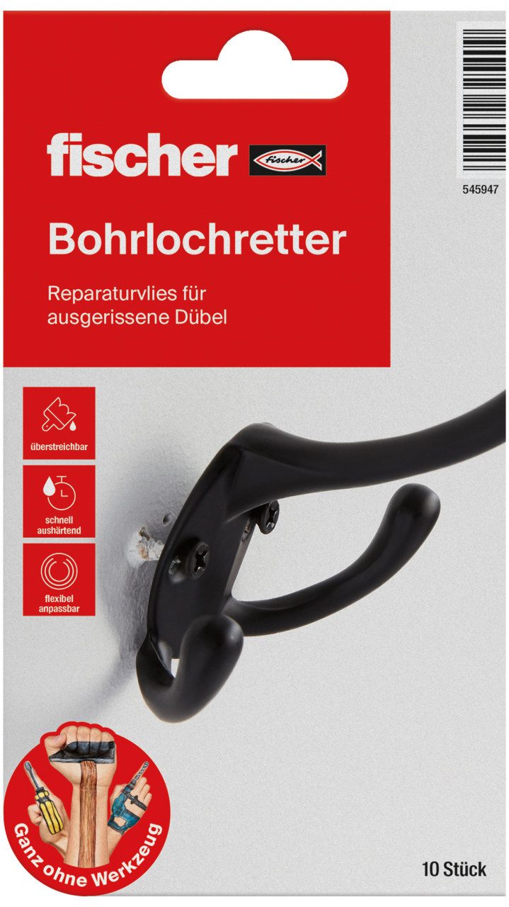 fischer Schrauben- und Dübel-Set Fischer Bohrlochretter - 10 Stück