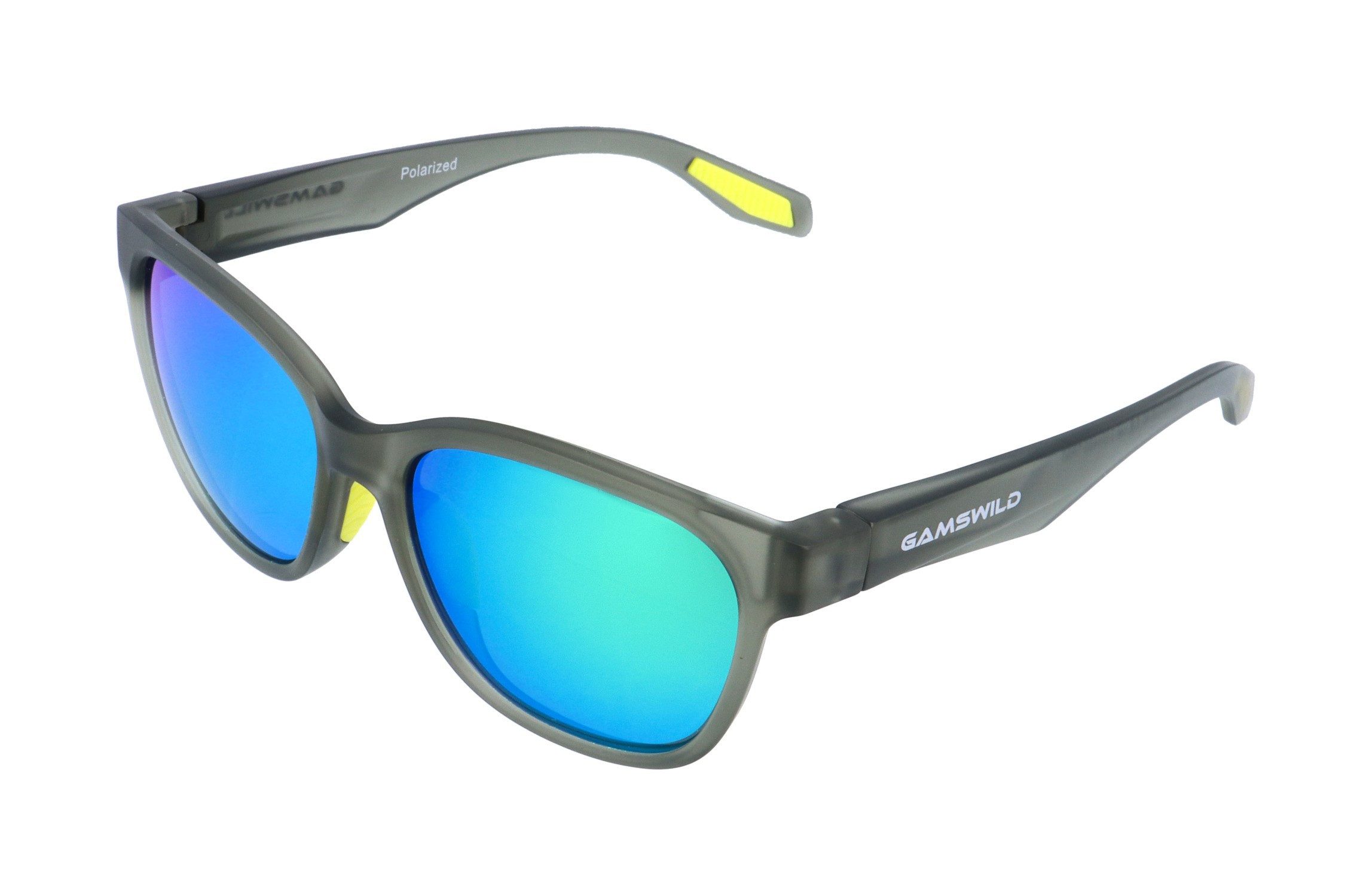 Gamswild Sonnenbrille UV400 NEU "TR90 Qualität" GAMSSTYLE Modebrille polarisiert verspiegelt Herrenbrille Damenbrille WM8040, braun, blau, grau