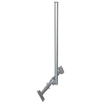 PremiumX BASIC X120-48 SAT Teleskop-Dachsparrenhalter 120cm Mast Mastkappe SAT-Halterung