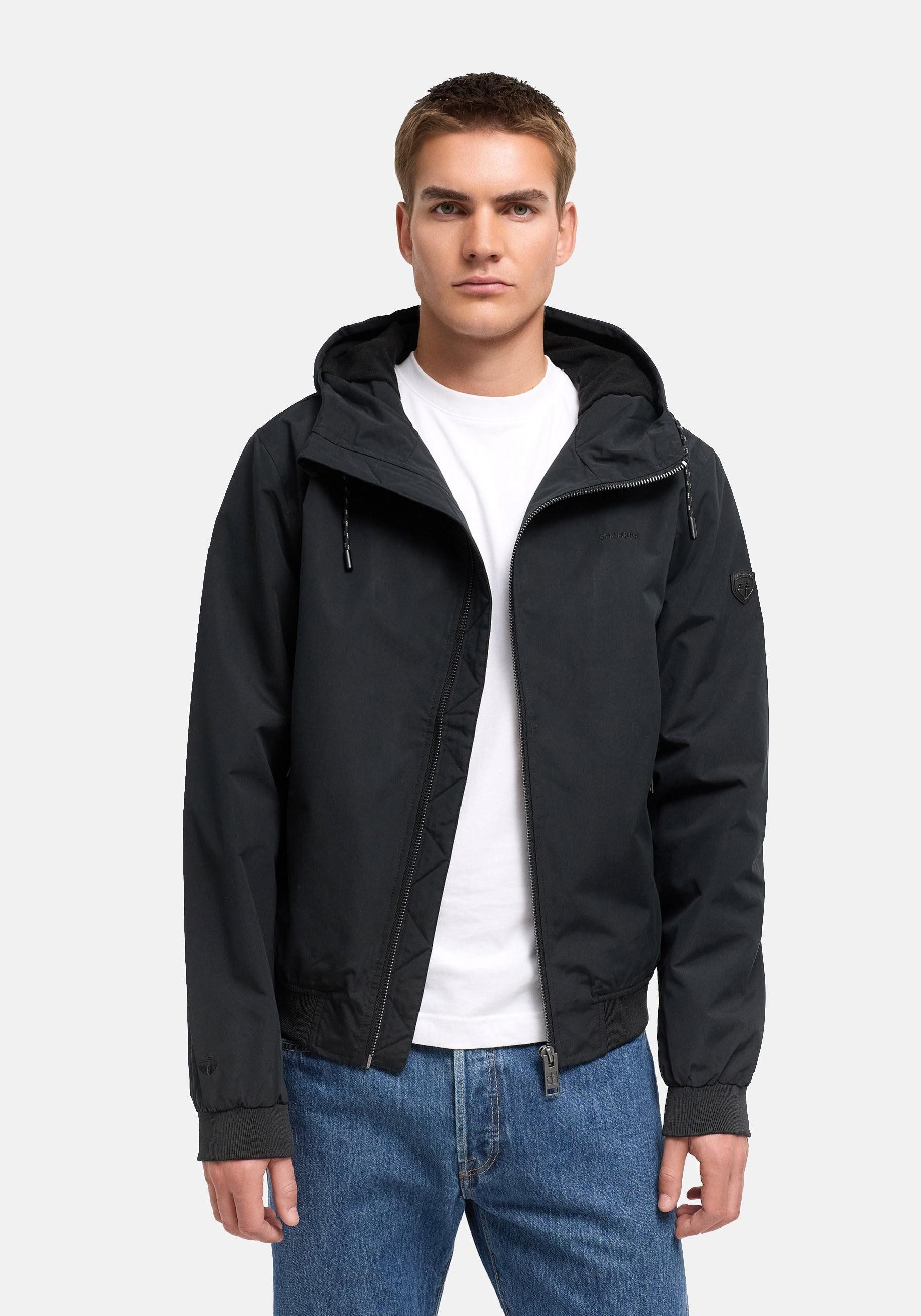 Stone Harbour Outdoorjacke Daxaar XX Mit Fleece gefütterte leichte Jacke mit Kapuze