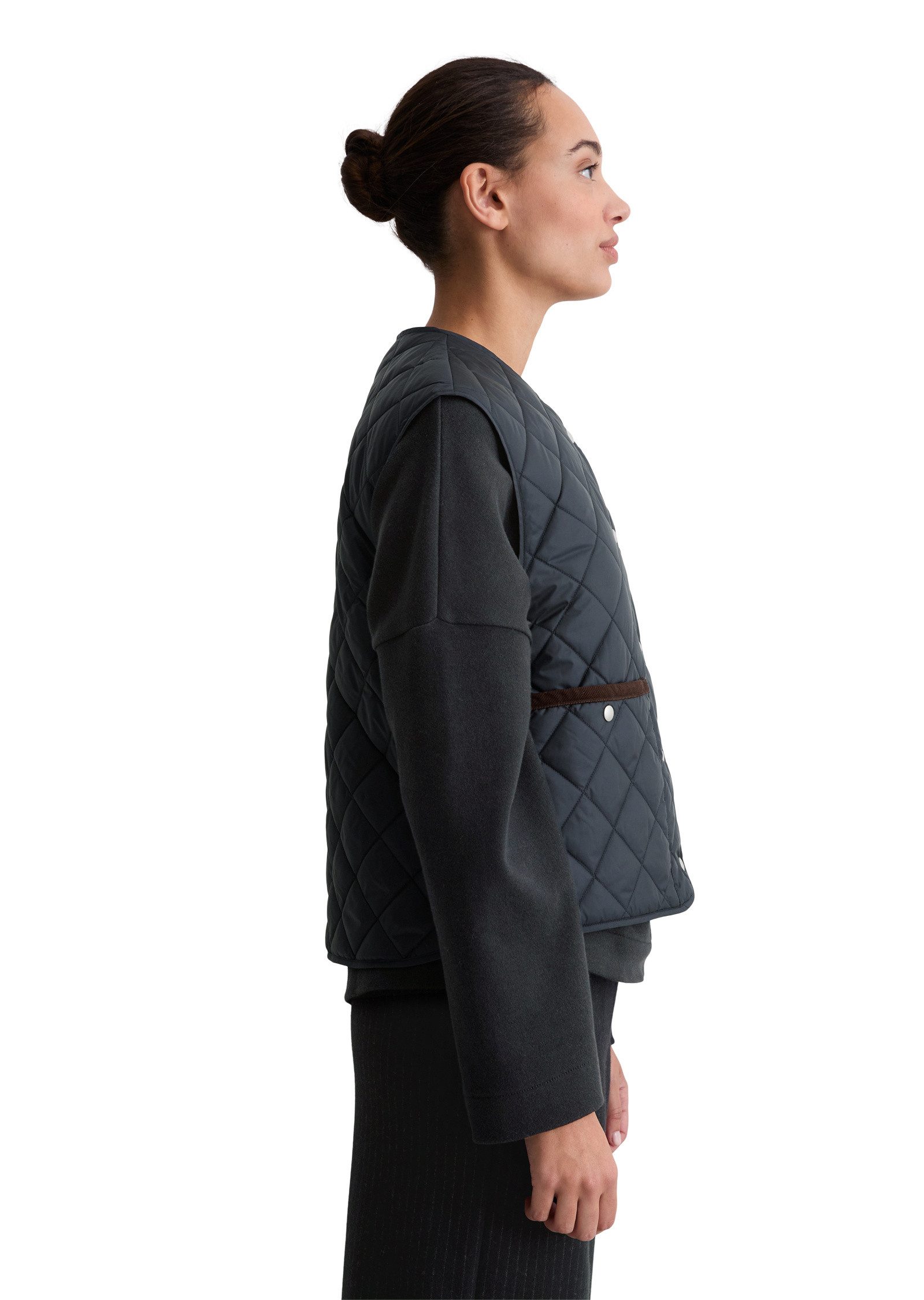 Marc O'Polo Steppweste aus recyceltem Polyester