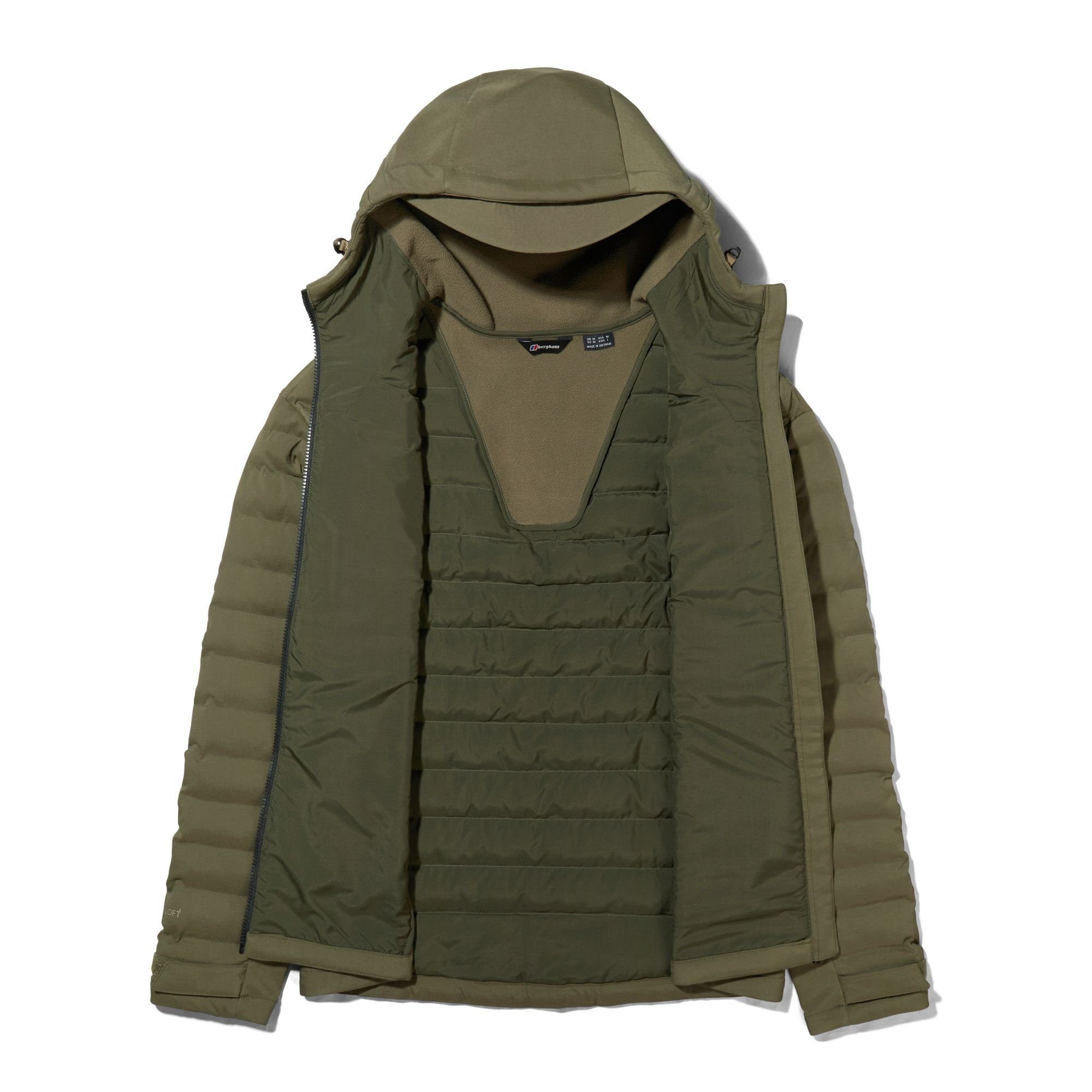 Berghaus Winterjacke (1-St) mit anpassbaren Ärmelbündchen