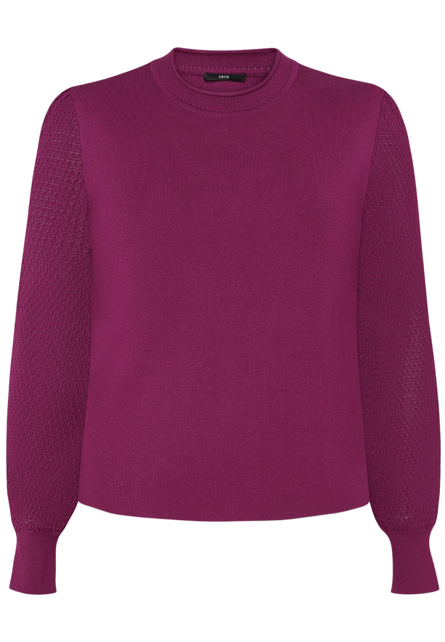 Strickpullover Damen mit Puffärmeln