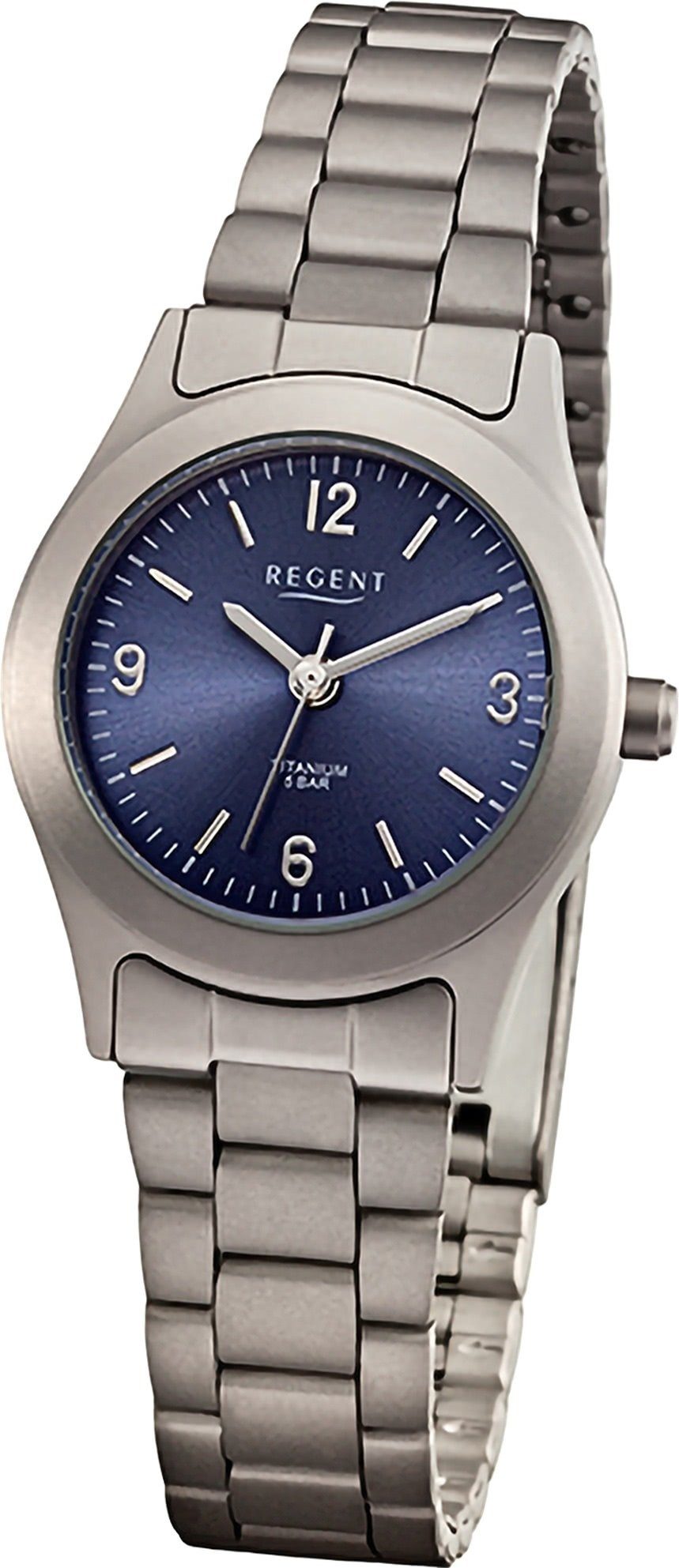 Quarzuhr Regent Damen Armbanduhr Analog
