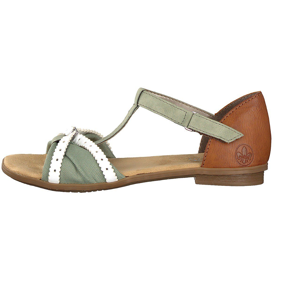 Sandale Damen Rieker Rieker Sandale mint