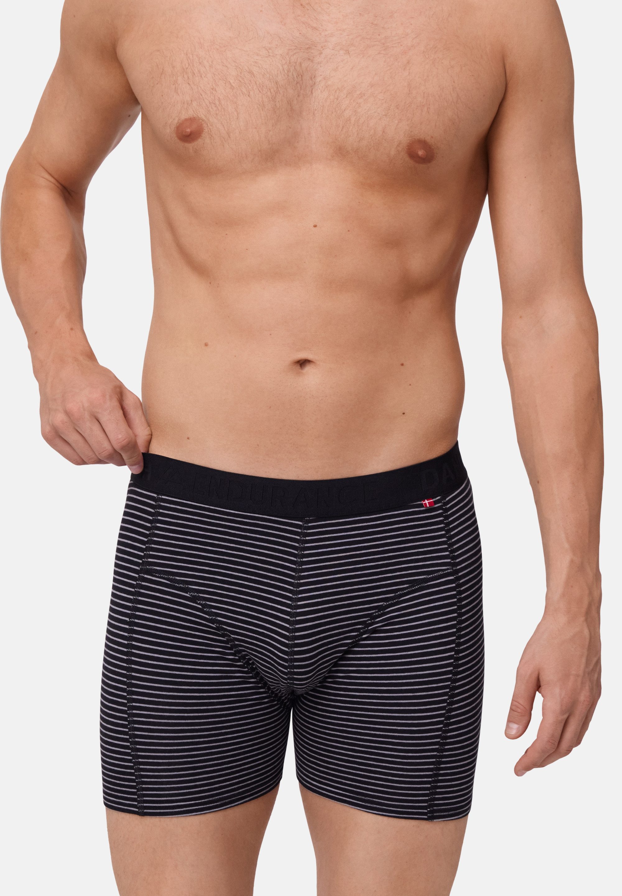 DANISH ENDURANCE Boxershorts Organic Trunks (6-St) aus Baumwolle, weicher Bund, ohne Etikett