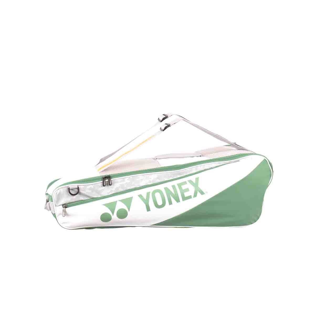 Yonex Sporttasche Racketbag Club Racket (Schlägertasche, 2 Hauptfächer) 2025 weiss 6er