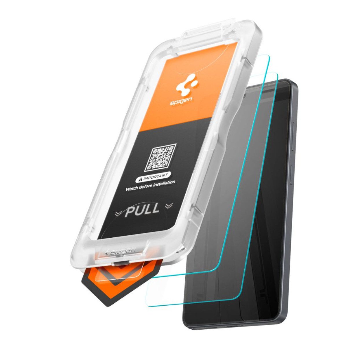 Spigen Displayschutzfolie 2x Panzerglas für Samsung Galaxy s26 Ultra Schutzglas Panzerfolie, 2 Stück, 9H Panzerglas, Blasenfreie Montage, Anti‑Fingerprint, Case‑Friendly