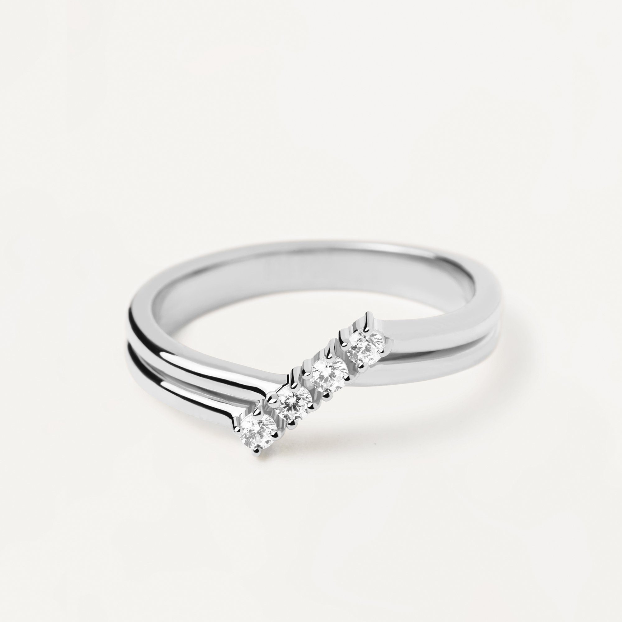 P D Paola Fingerring New Essenstials 925er Sterlingsilber