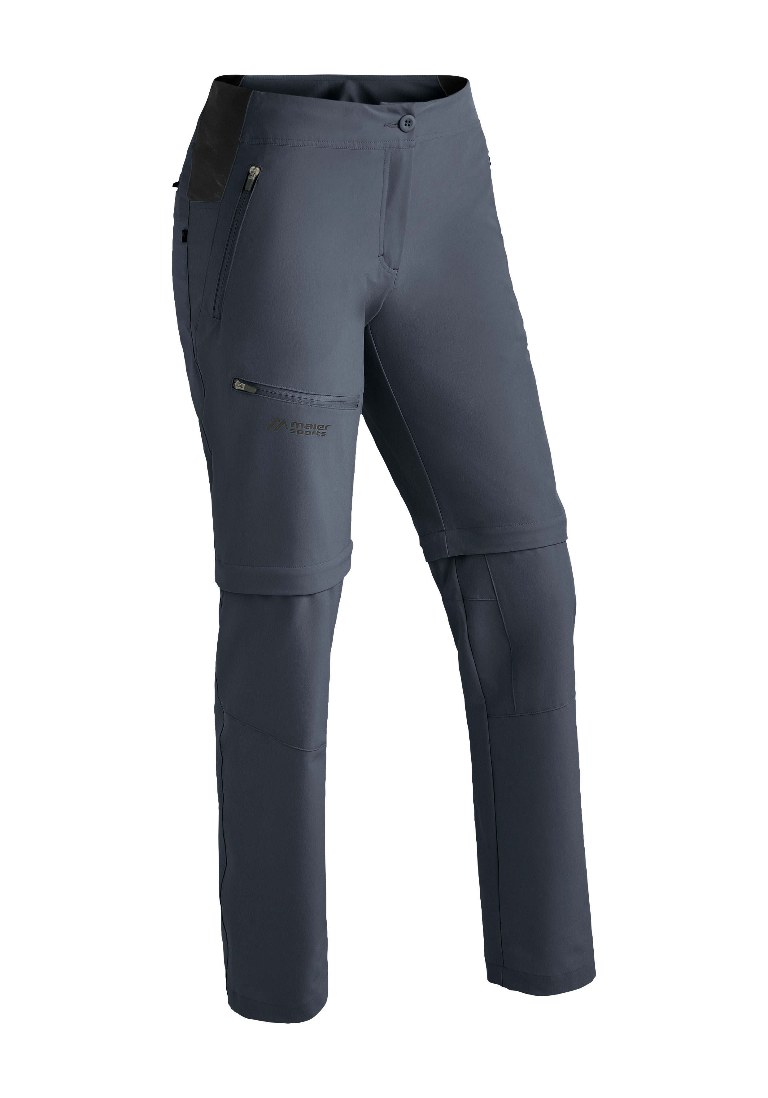 Maier Sports Outdoorhose Latit Zip Vario Damen zipp-off Wanderhose, elastische Funktionshose, 4 Taschen mit RV