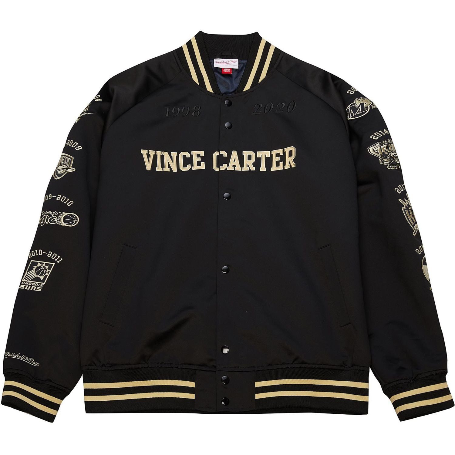 Winterjacke Varsity Satin HALL OF FAME Vince Carter