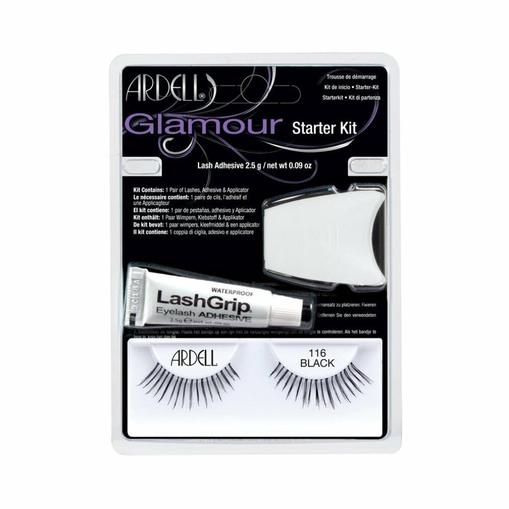 ARDELL Einzelwimpern Glamour Lashes 101 Demi Black Set 3 Artikel