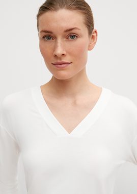 Comma Shirttop Shirt aus Viskosestretch