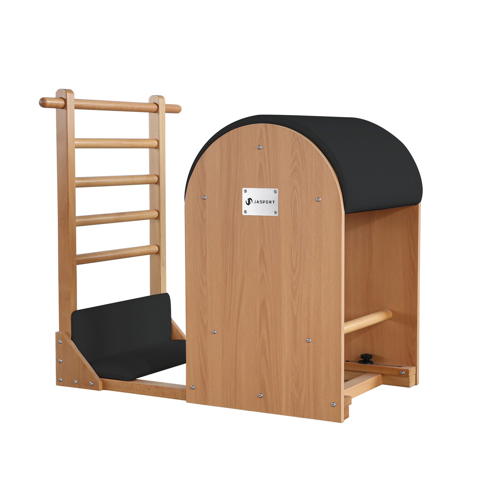 JASPORT Trainingsbank T80 Pilates Ladder Barrel, (1 × JASPORT T80 Pilates Ladder Barrel), Fünf Stufen, verstellbare Gleitbasis, ergonomisches Design