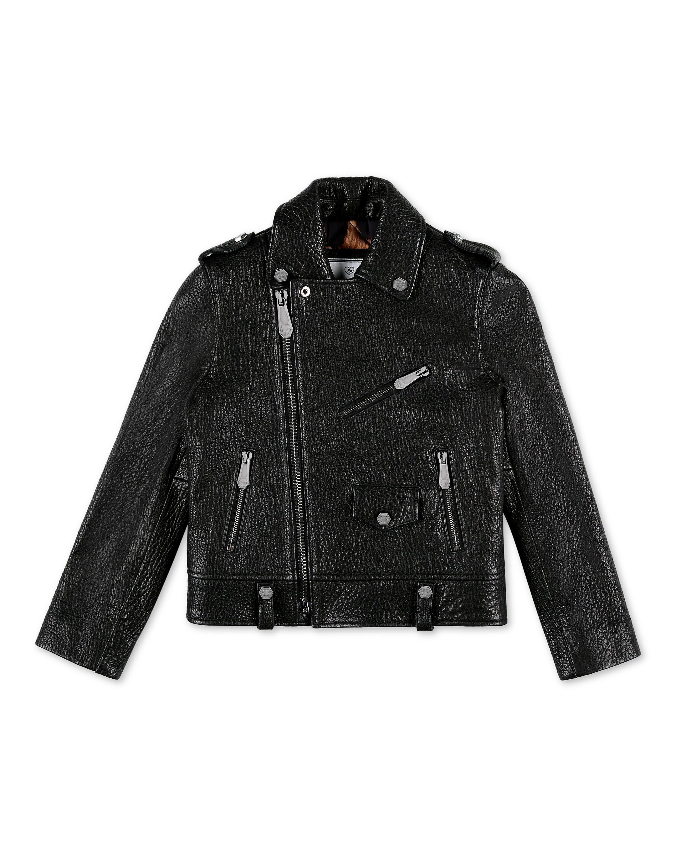 PHILIPP PLEIN Bikerjacke Iconic Plein