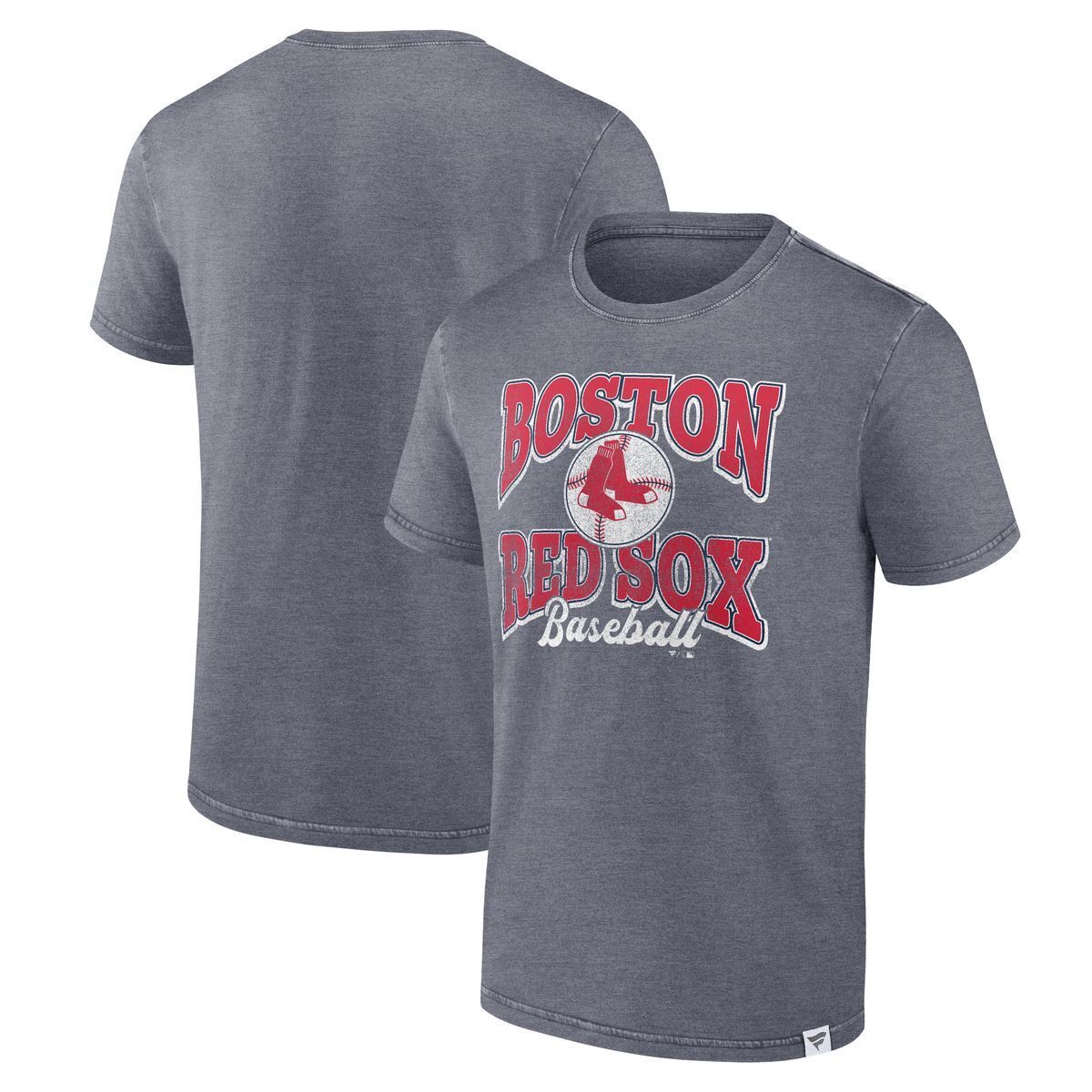 Fanatics T-Shirt Fanatics Shirt Boston Red Sox Heritage Snow Washed SS