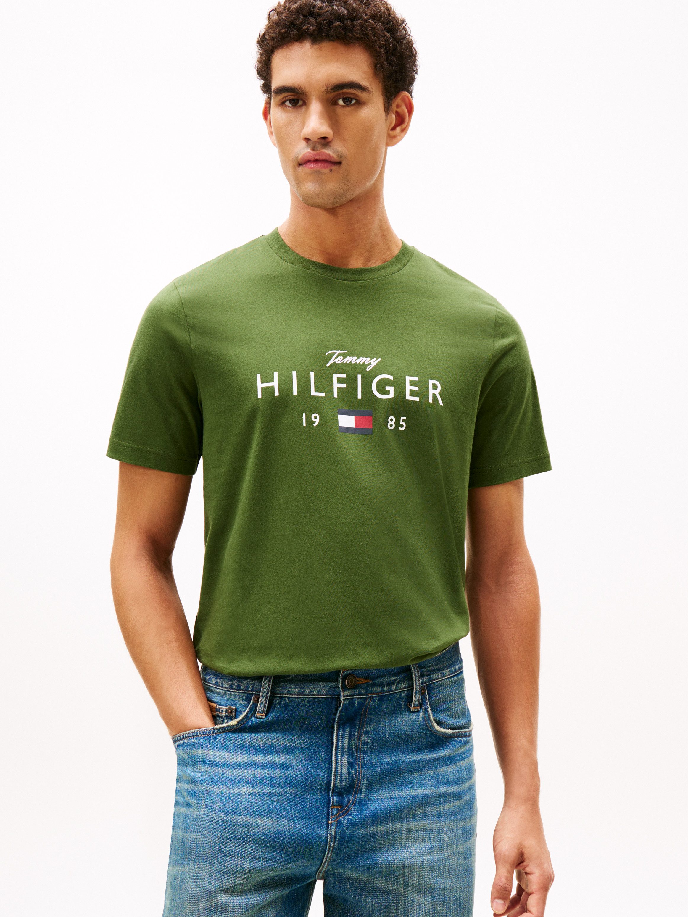Tommy Hilfiger T-Shirt BRAND LOVE BIG HILFIGER regular fit, Rundhals, Jerse günstig online kaufen