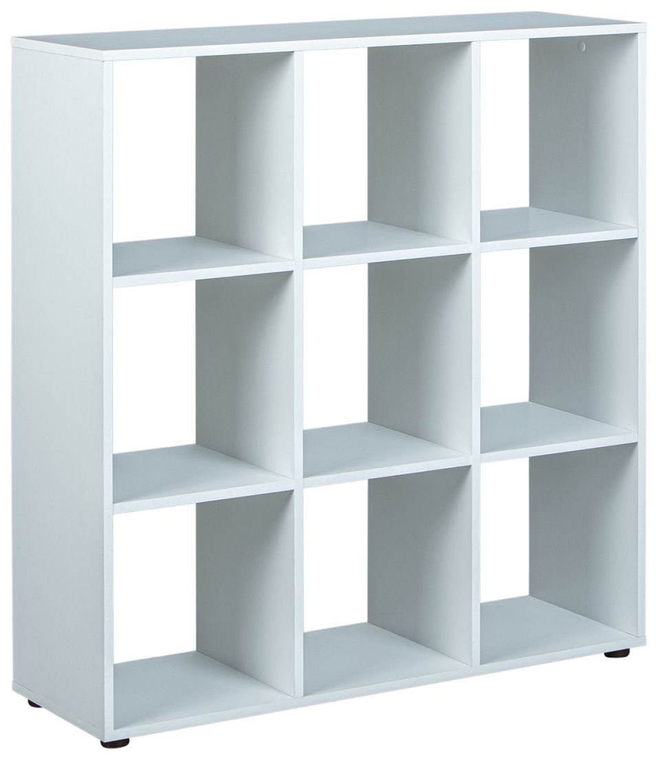 FURNARO Raumteiler, Wohnzimmerregal, Regal, 105 x 33 x 109 cm