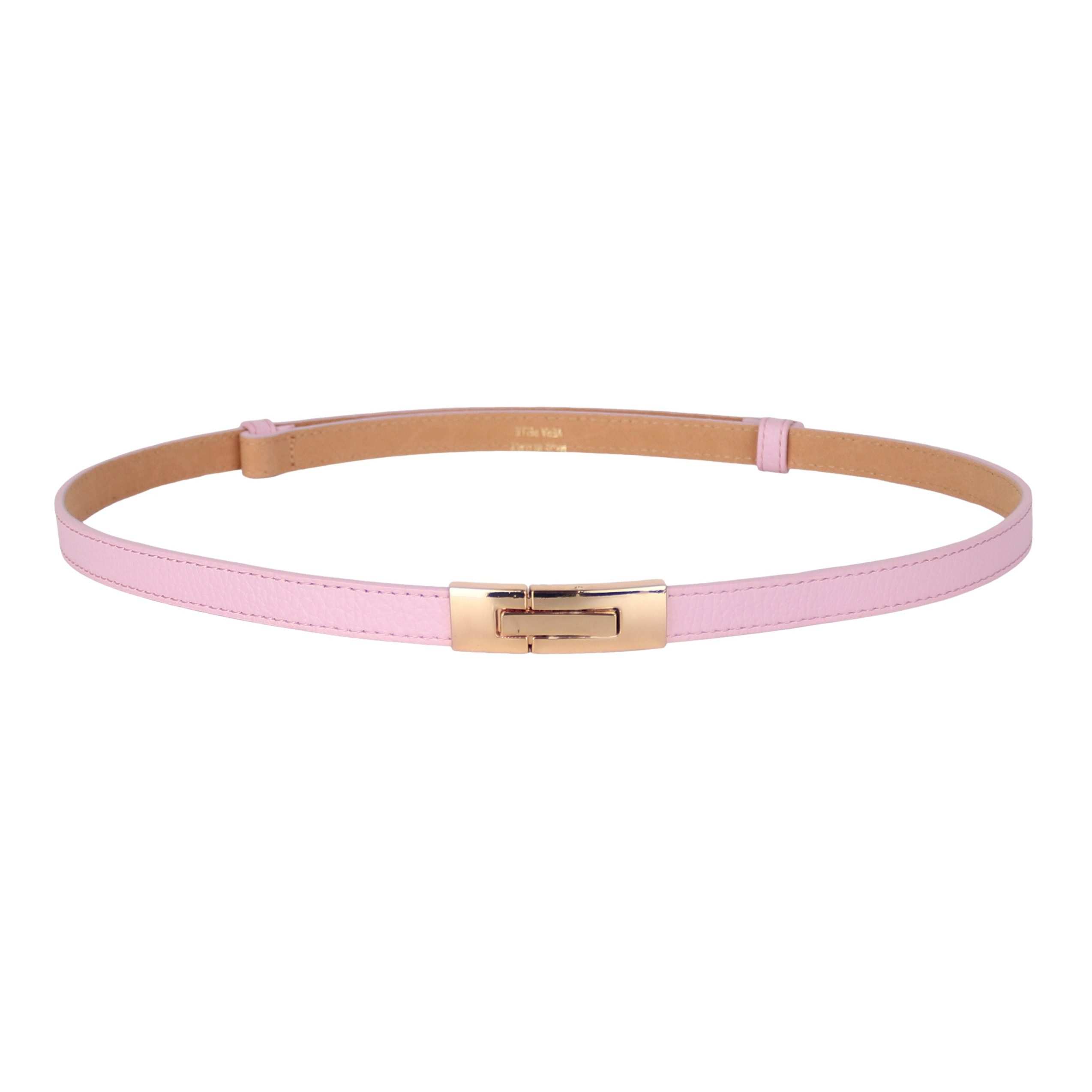 MIRROSI Ledergürtel Damen Gürtel Echtleder, Made in Italy, 18mm breit (Passt fast zu jeder Hosenschlaufe) Einheitsgröße (Geeignet für einen Hüftumfang von ca. 55 bis 100 cm)