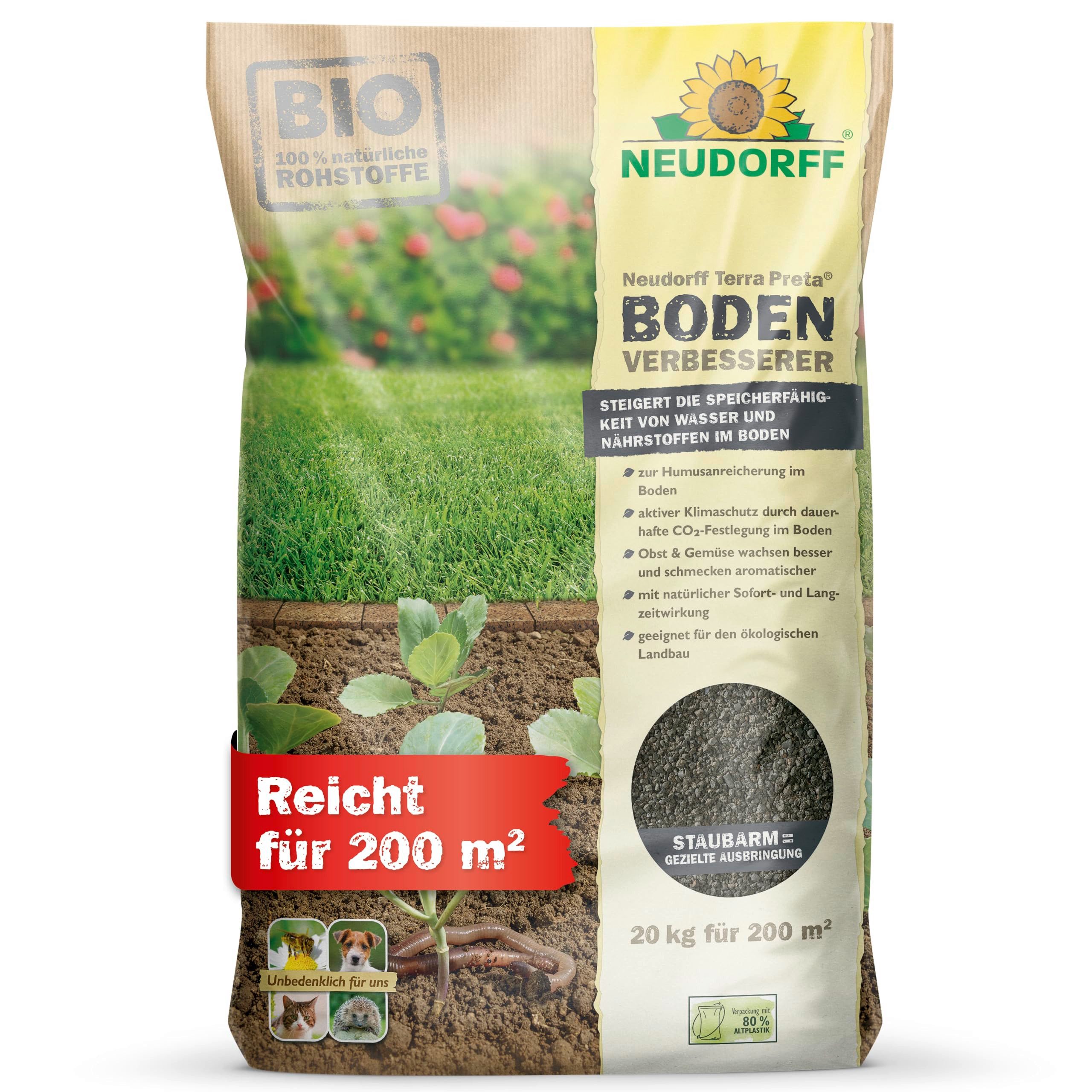 Bodenverbesserer Neudorff Terra Preta BodenVerbesserer 20 kg für 200 m²