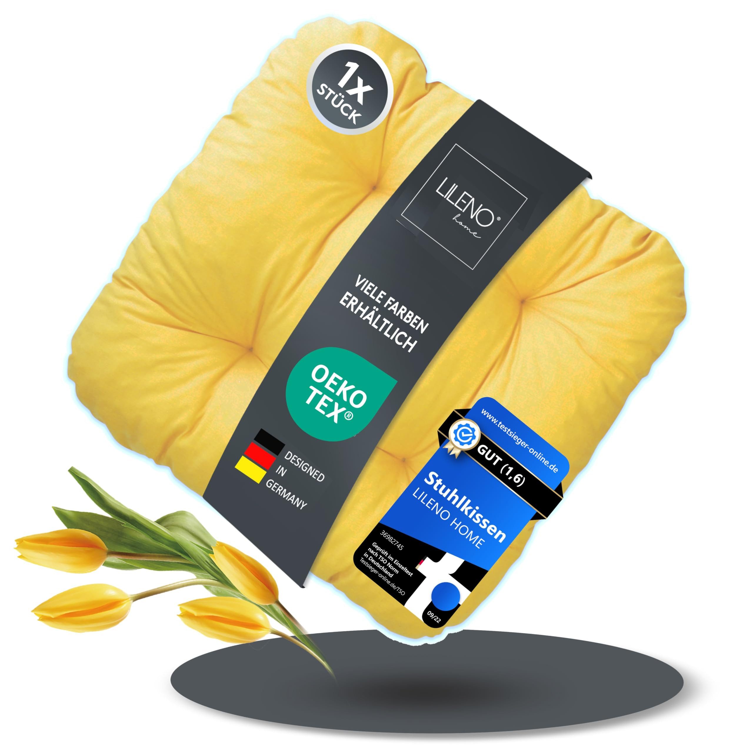 LILENO HOME Stuhlkissen Sitzkissen für Gartenstuhl, günstig online kaufen