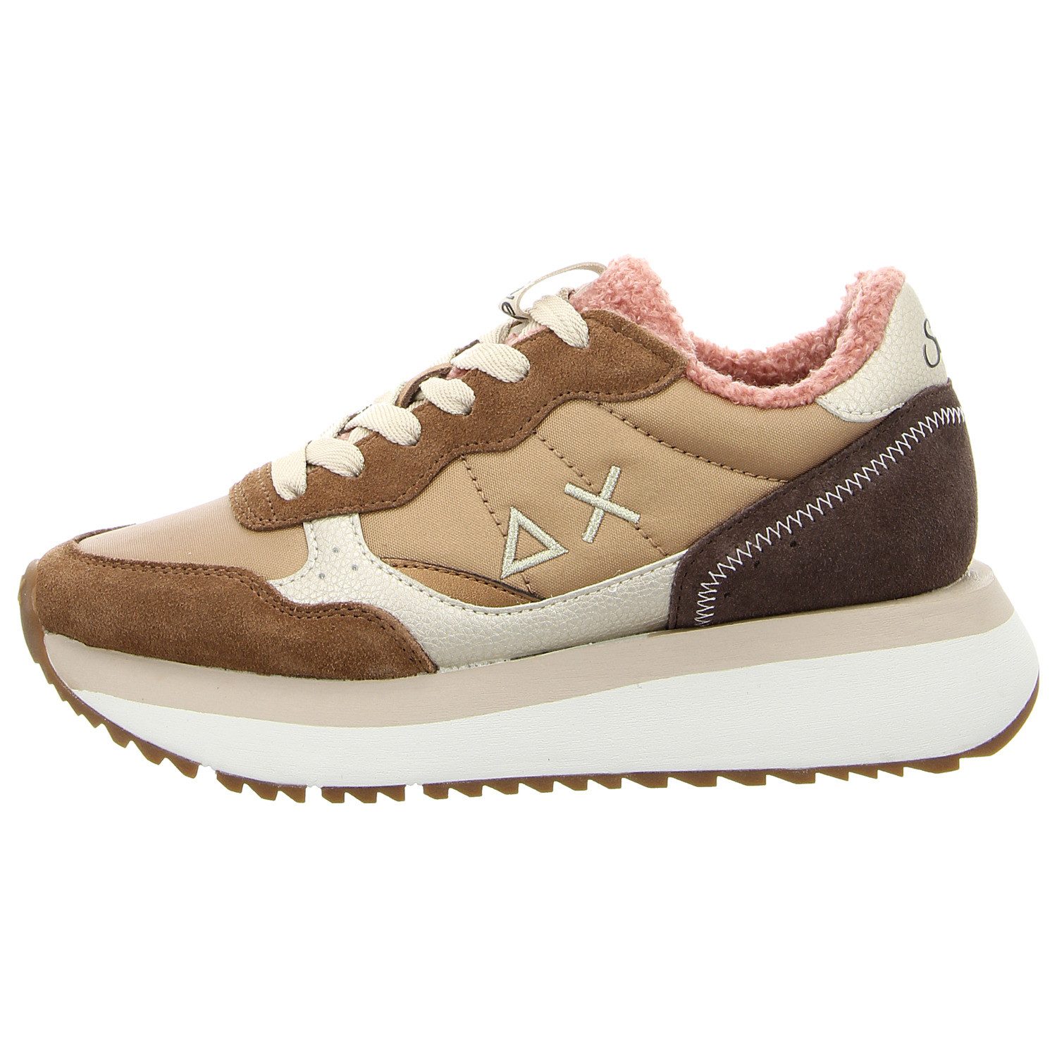 SUN 68 Big Ally Teddy Fur Sneaker