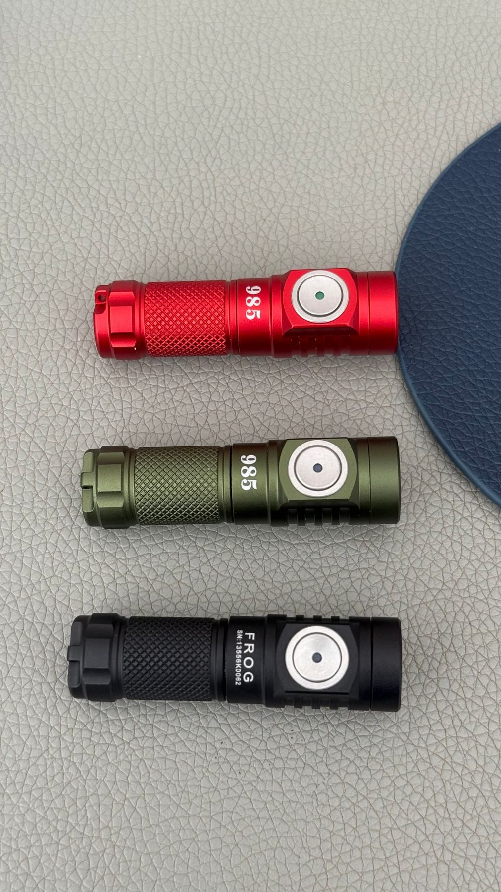 Lumintop Taschenlampe FROG 3.0 USB-C mit 10300 Akku Alu Mini EDC Lampe - cool white 6500K (1-St)