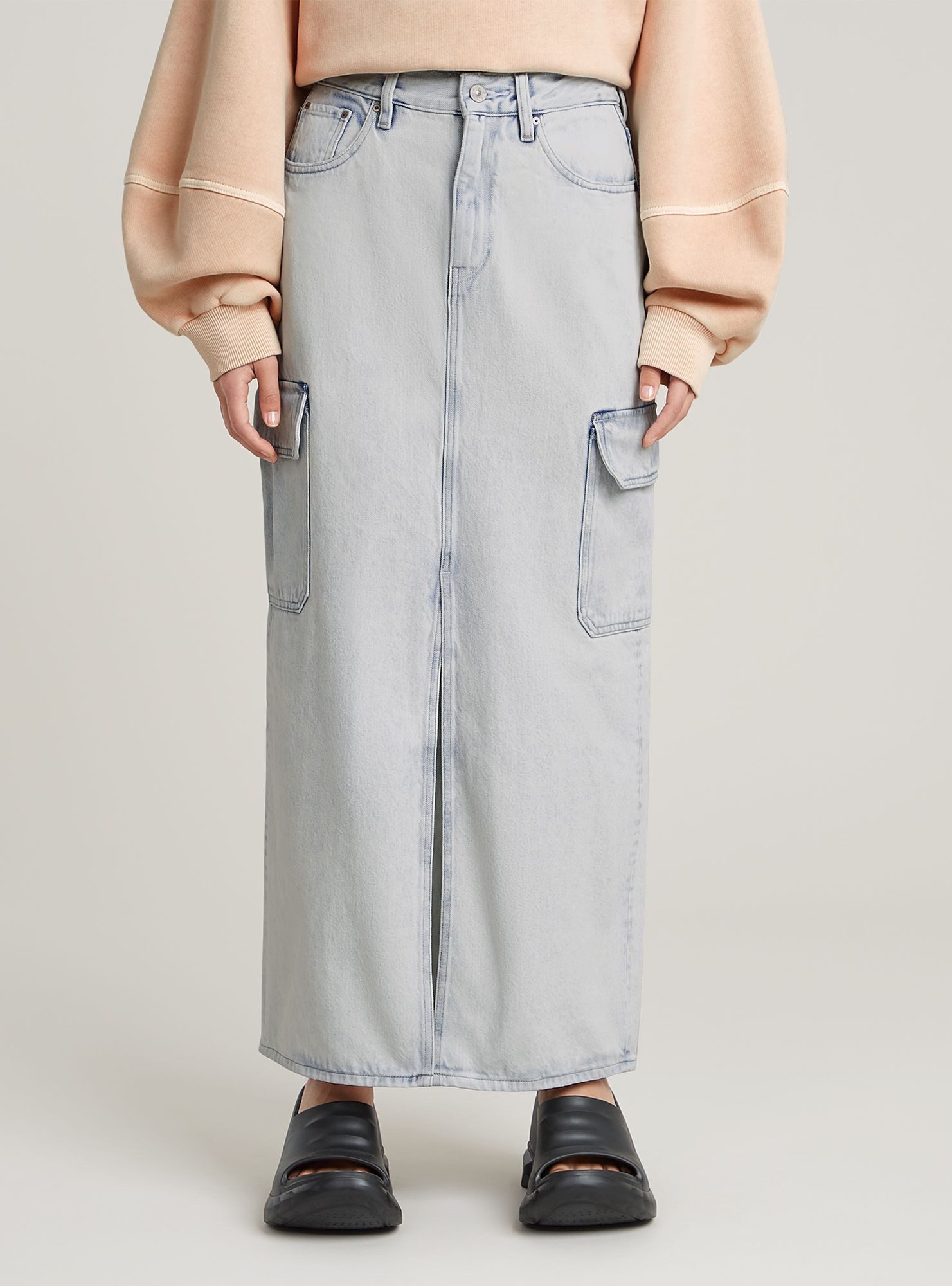 G-STAR Maxikleid Viktoria Long Cargo Rock