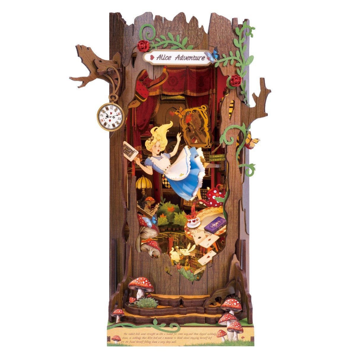 ROLIFE 3D-Puzzle Book Nook "Alice Adventure", günstig online kaufen